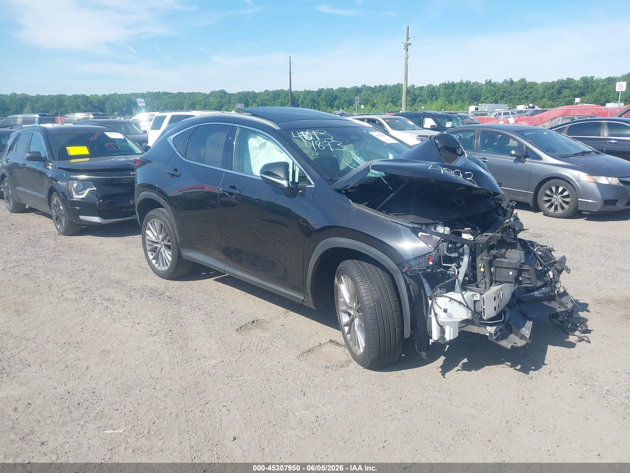 2023 Lexus NX 350 Luxury, VIN 2T2HGCEZ3PC024893 — Front end