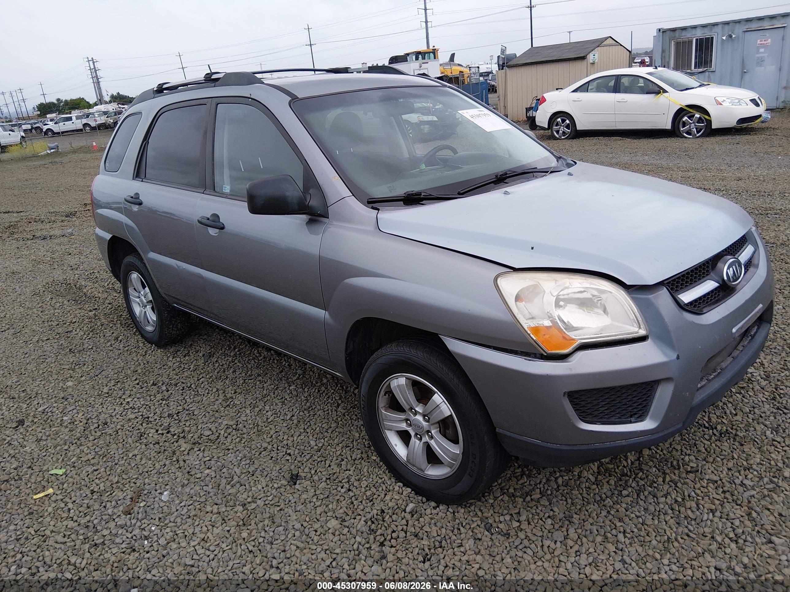 2010 Kia Sportage LX, VIN KNDKG3A41A7693595 — Normal wear