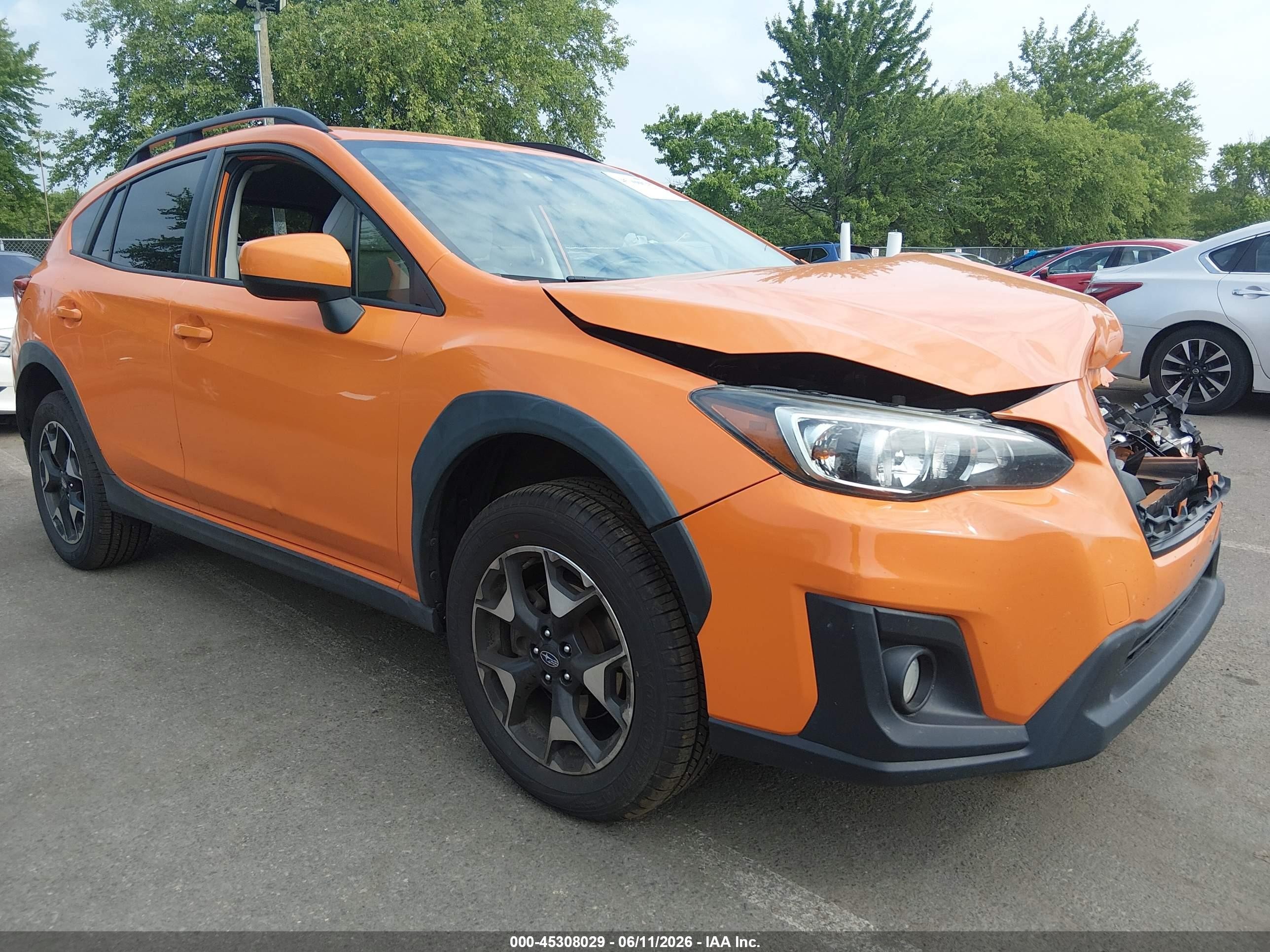 2019 Subaru Crosstrek Premium, VIN JF2GTACC4KH282344 — Front end
