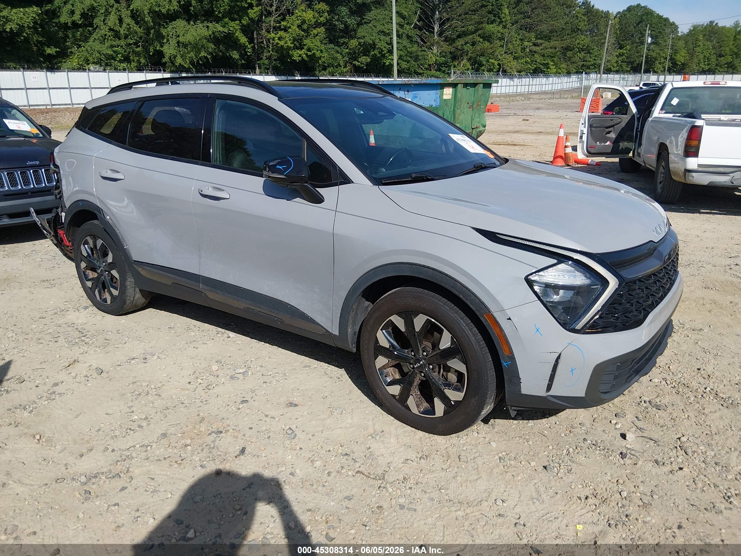 2023 Kia Sportage X-Line, VIN 5XYK6CAF7PG095690 — Rear end