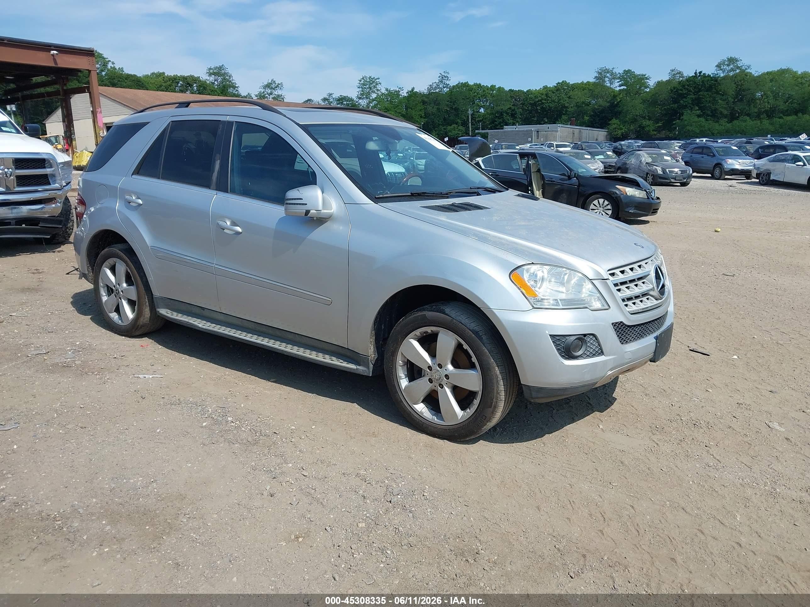 2011 Mercedes-Benz M 350, VIN 4JGBB8GB2BA665256 — Theft recovery
