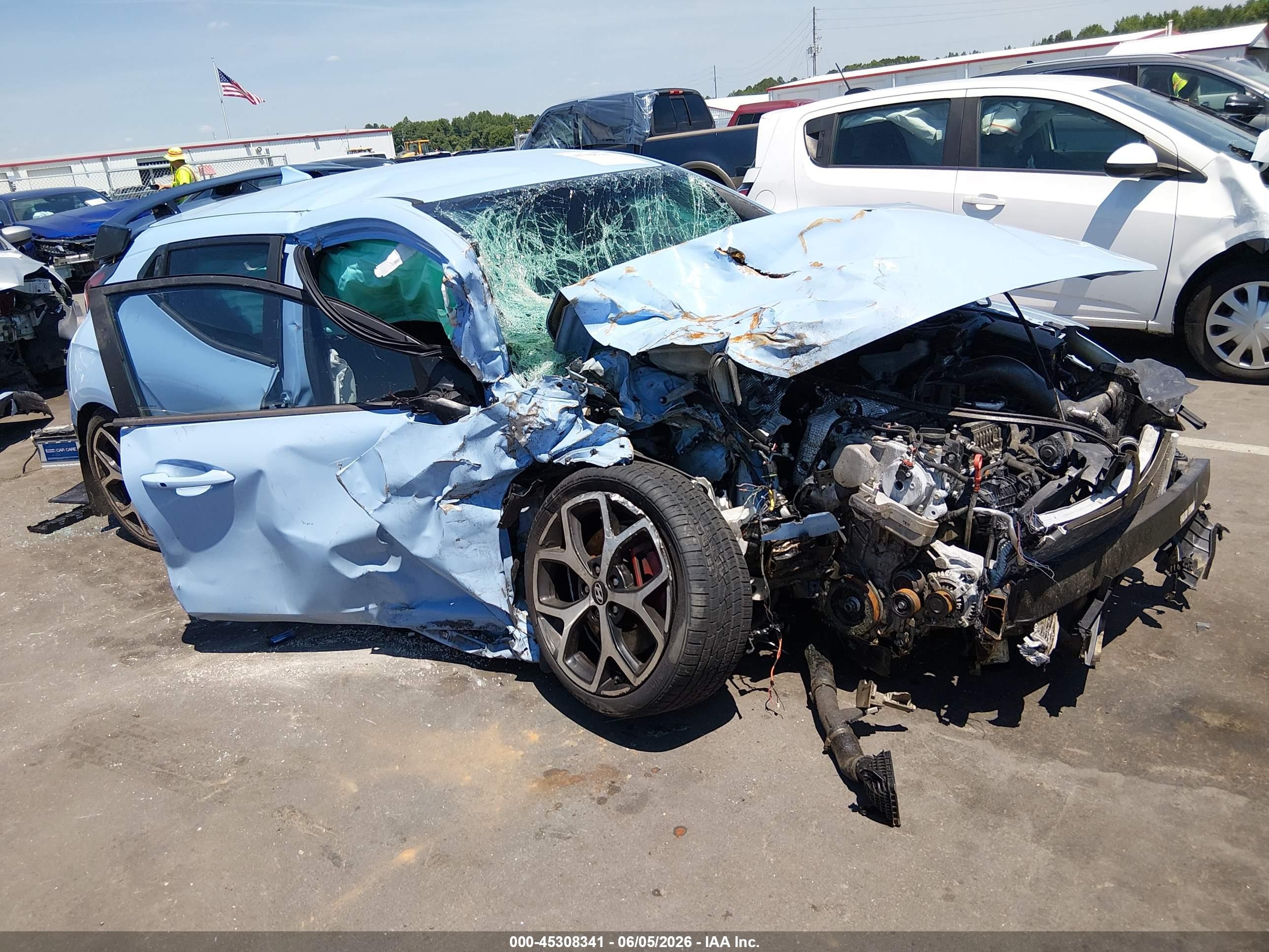 2019 Hyundai Veloster N, VIN KMHT36AH1KU001032 — По всему кузову