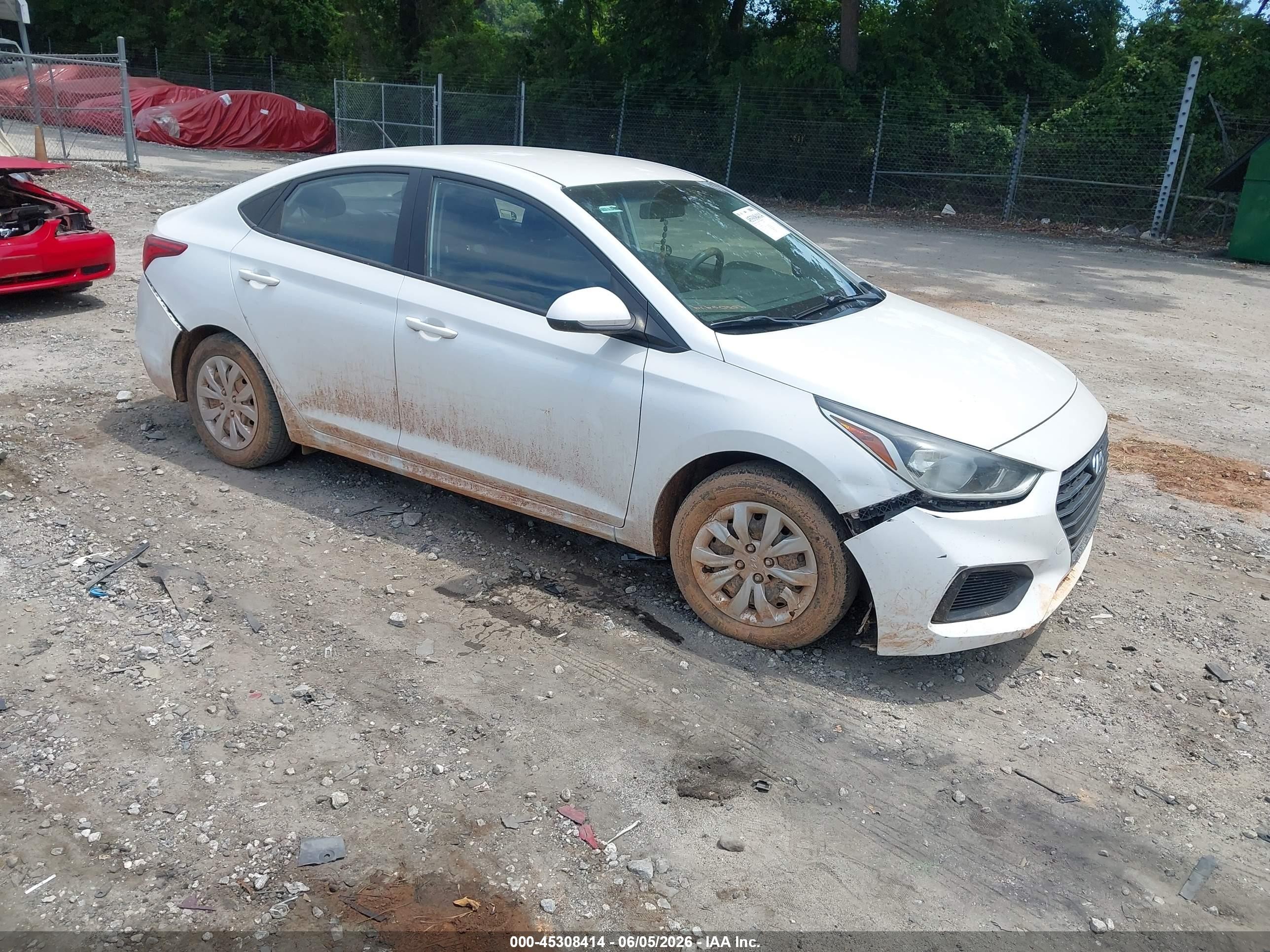 2019 Hyundai Accent SEL, VIN 3KPC24A35KE086326 — All over
