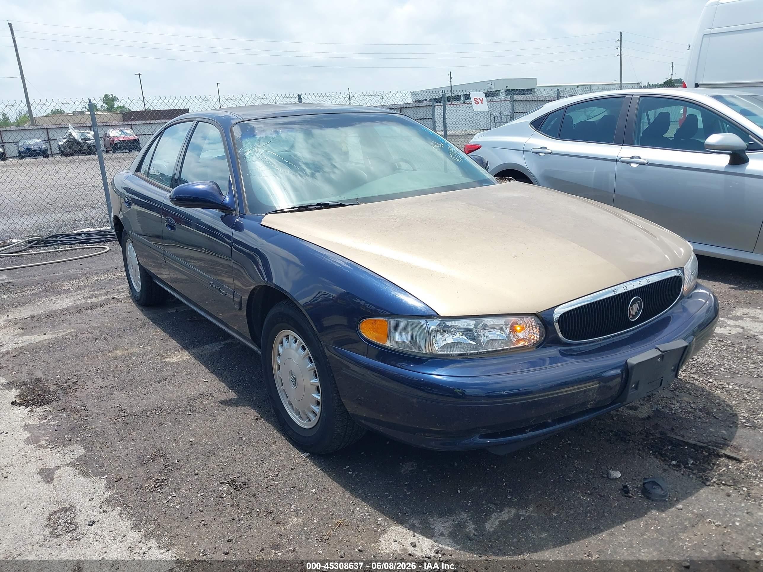 2000 Buick Century Custom, VIN 2G4WS52J4Y1177928 — Обычный износ