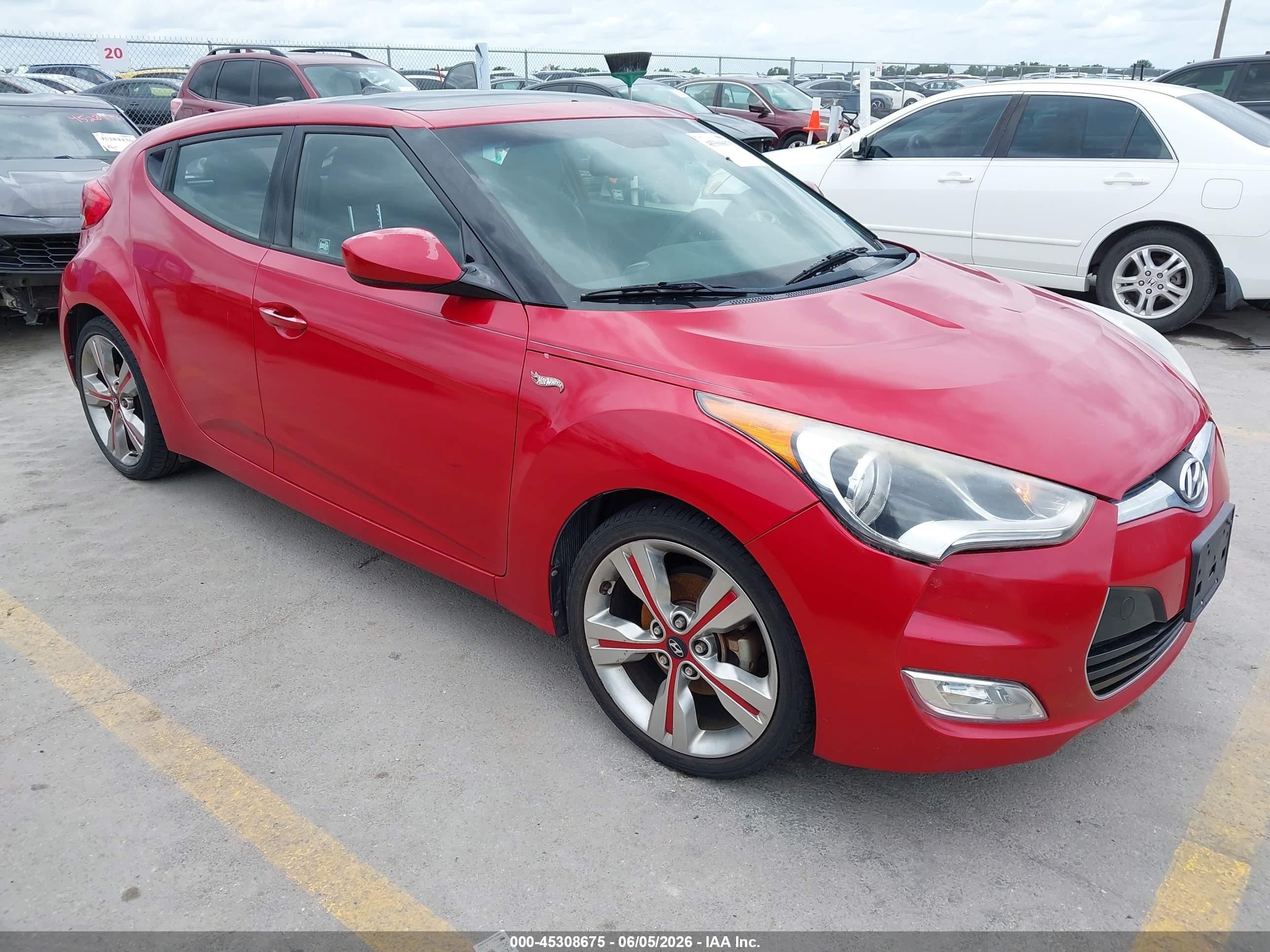 2016 Hyundai Veloster, VIN KMHTC6AD3GU267737 — Not stated