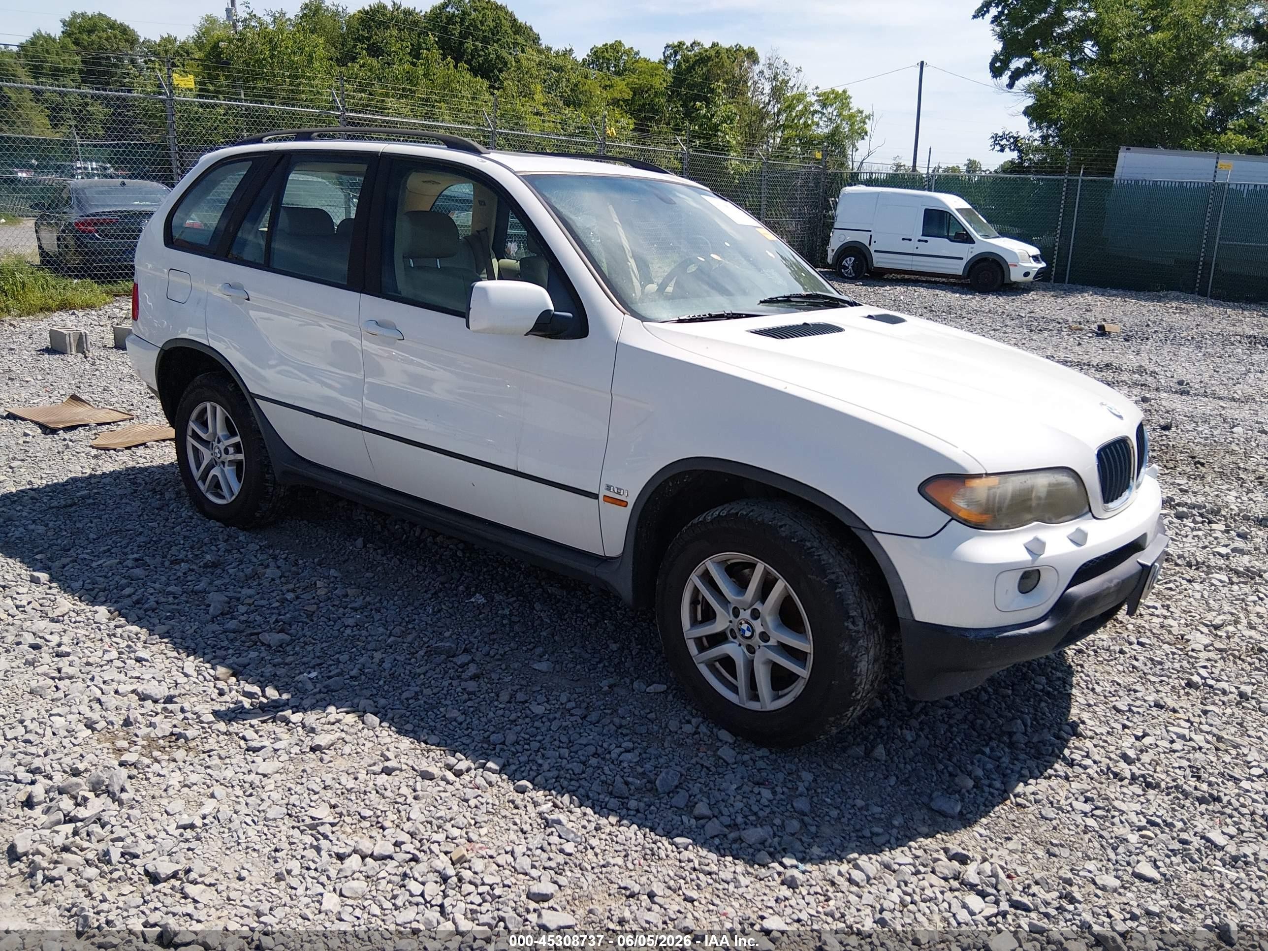 2004 BMW X5 3.0i, VIN 5UXFA13534LU38695 — Обычный износ