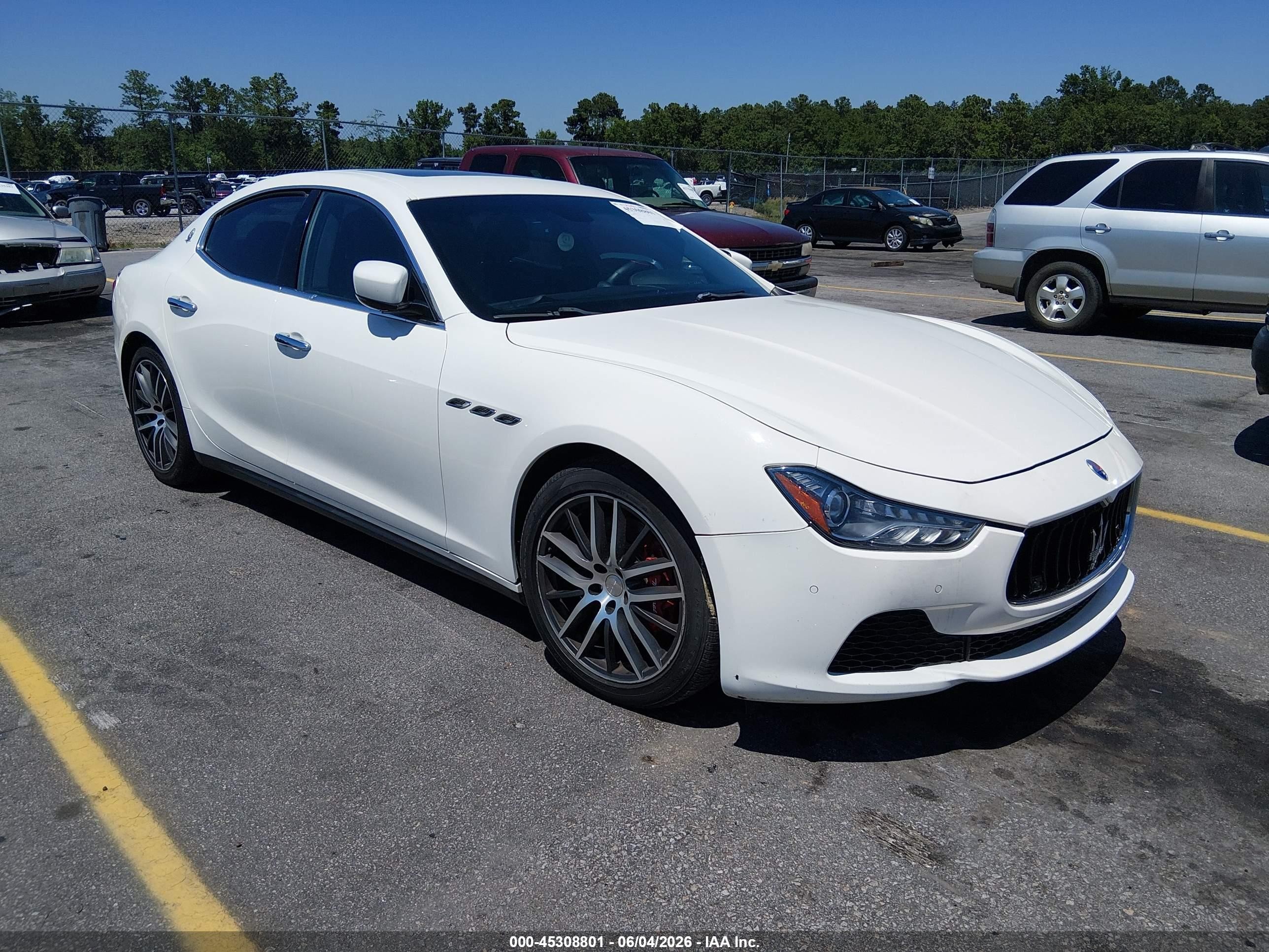 2015 Maserati Ghibli S Q4, VIN ZAM57RTA7F1149692 — Normal wear