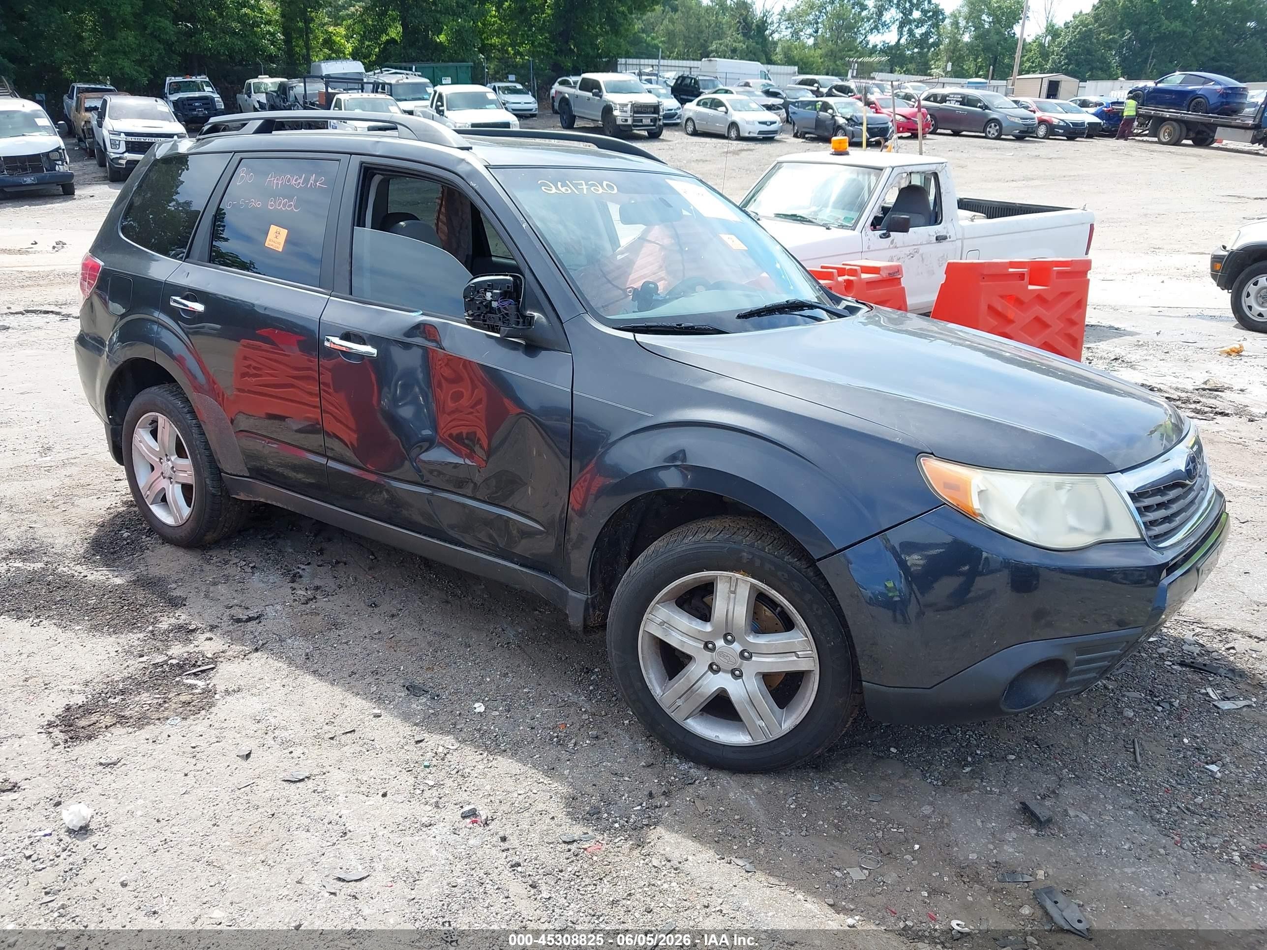 2010 Subaru Forester X Premium, VIN JF2SH6CC7AH706980 — Biohazard / chemical