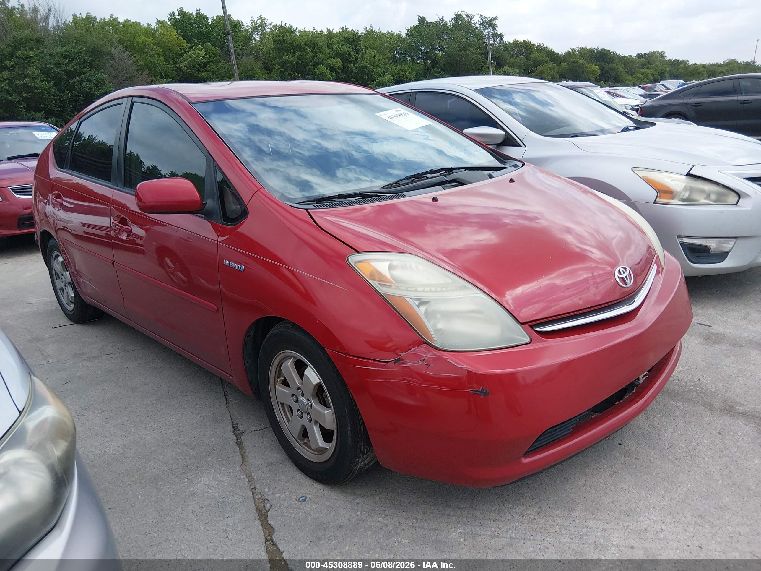 2008 Toyota Prius, VIN JTDKB20U387711101 — Normal wear