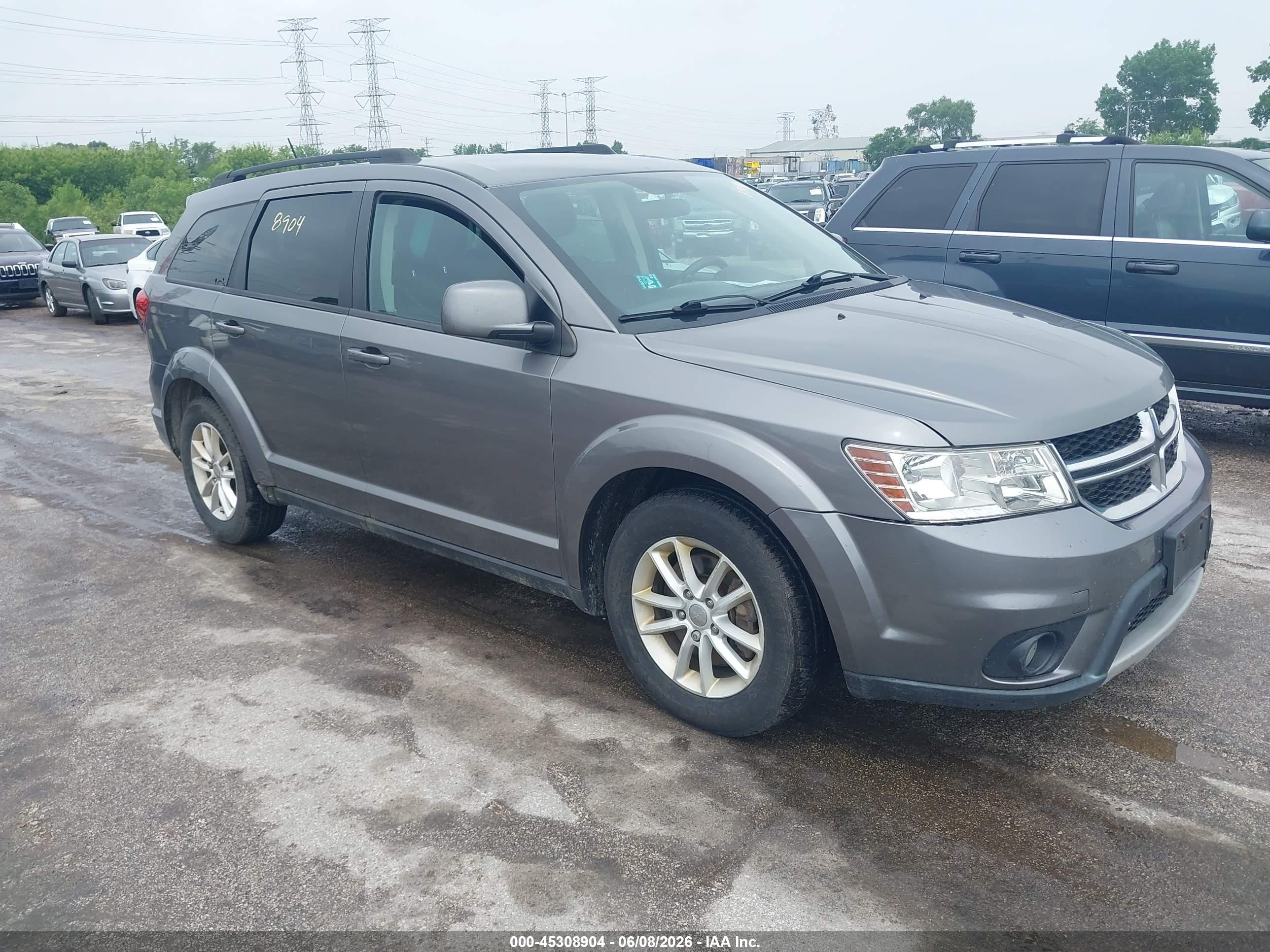 2013 Dodge Journey SXT, VIN 3C4PDCBB8DT558397 — Normal wear
