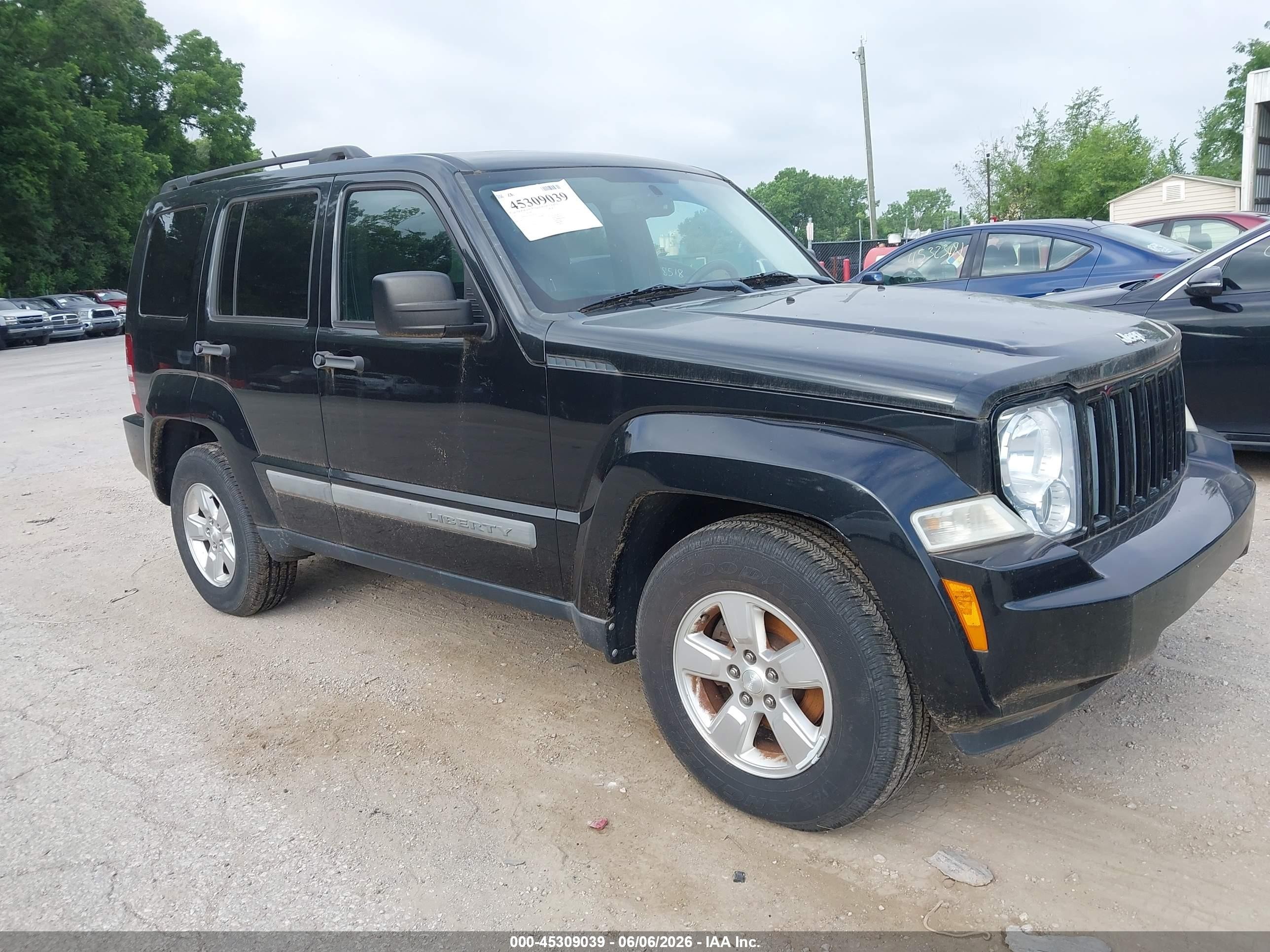 2012 Jeep Liberty Sport, VIN 1C4PJMAK1CW158769 — Обычный износ