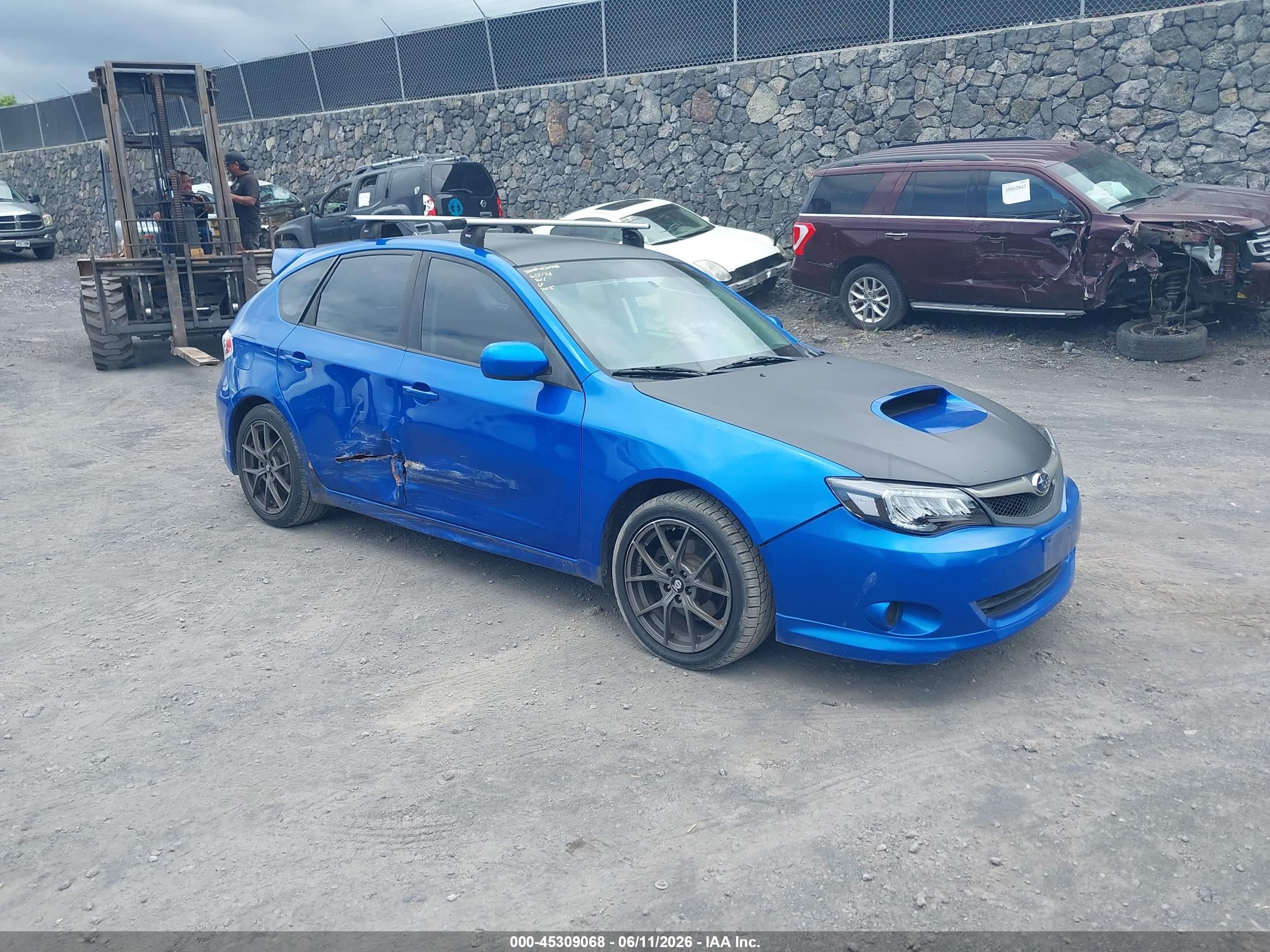 2009 Subaru WRX, VIN JF1GH76659G808673 — Side