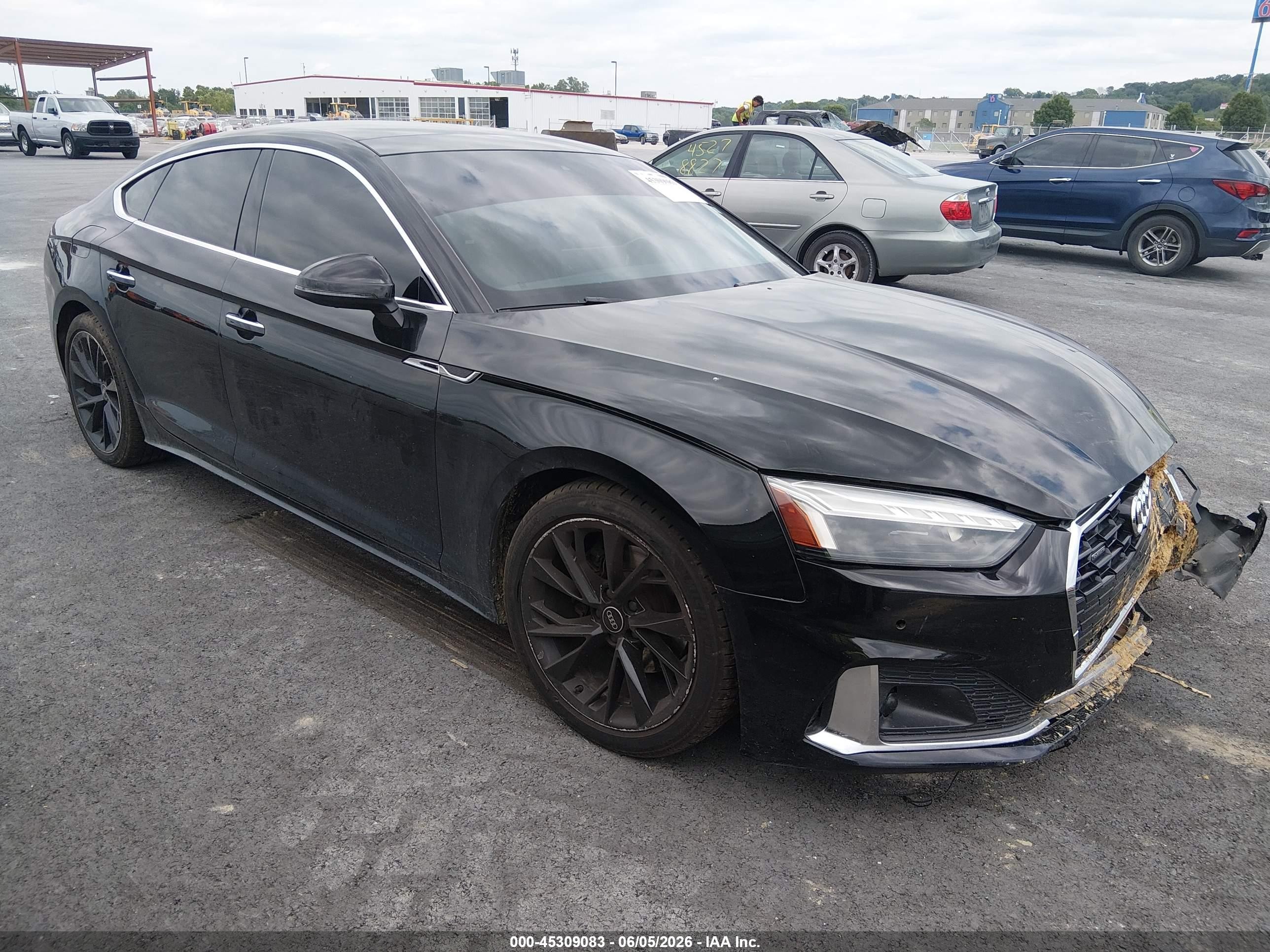 2021 Audi A5 Sportback Premium Plus, VIN WAUCBCF56MA033397 — Front end
