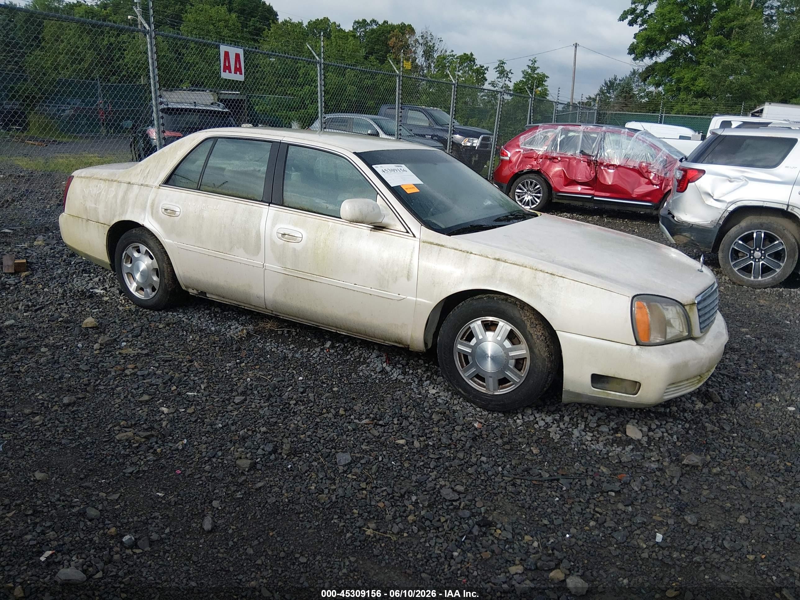 2001 Cadillac DeVille, VIN 1G6KD54Y71U108381 — Обычный износ
