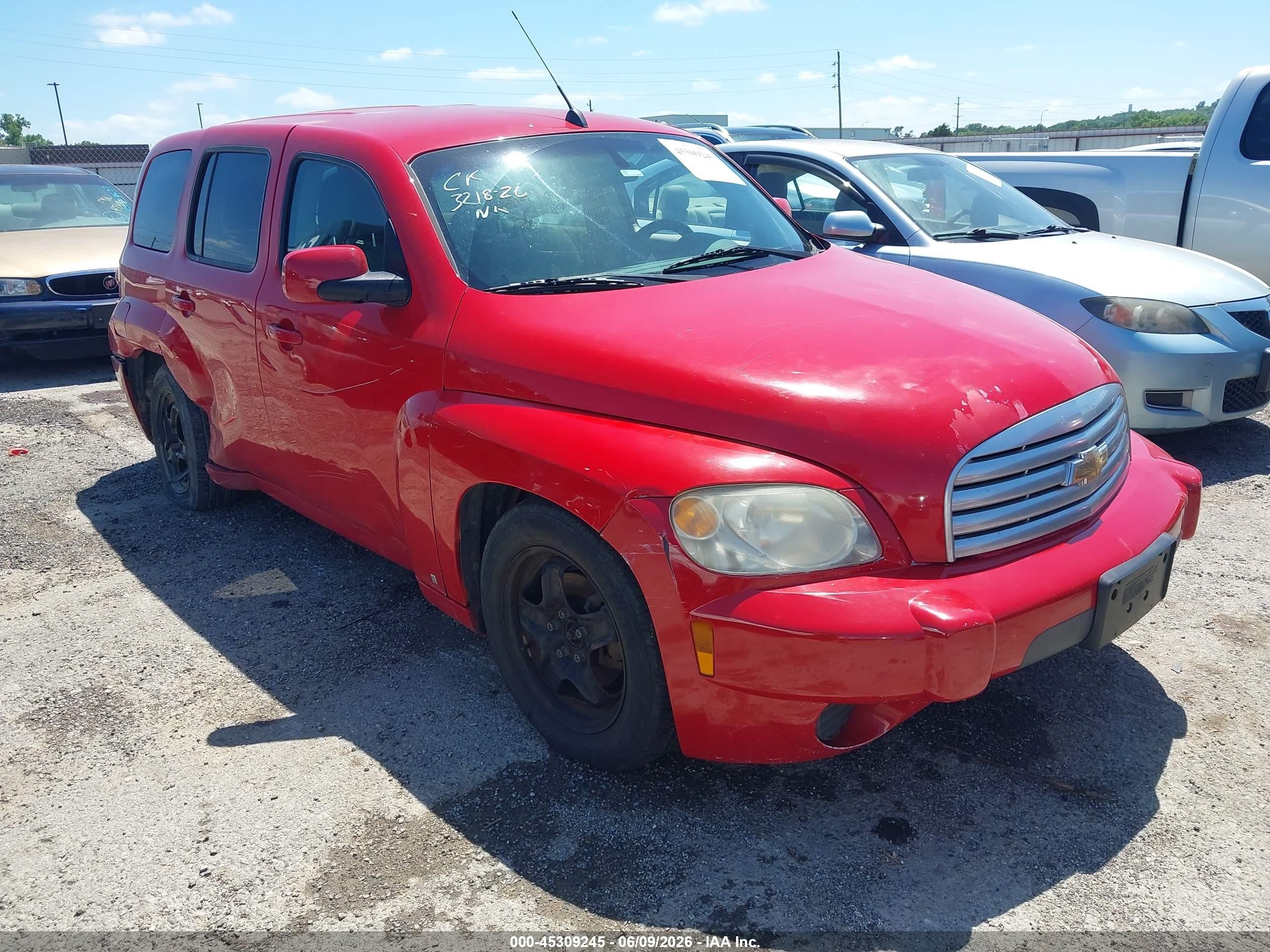 2009 Chevrolet HHR 1LT, VIN 3GNCA23B59S639443 — Rear end