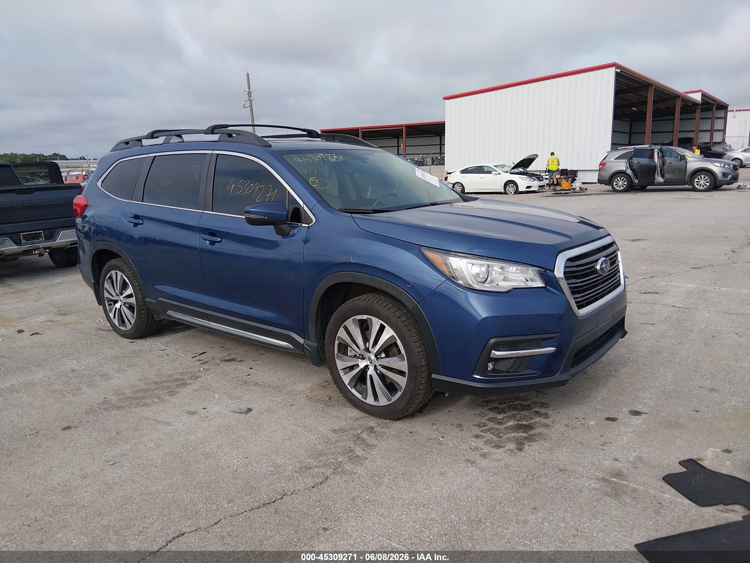 2021 Subaru Ascent Limited, VIN 4S4WMAPD1M3464542 — Hail