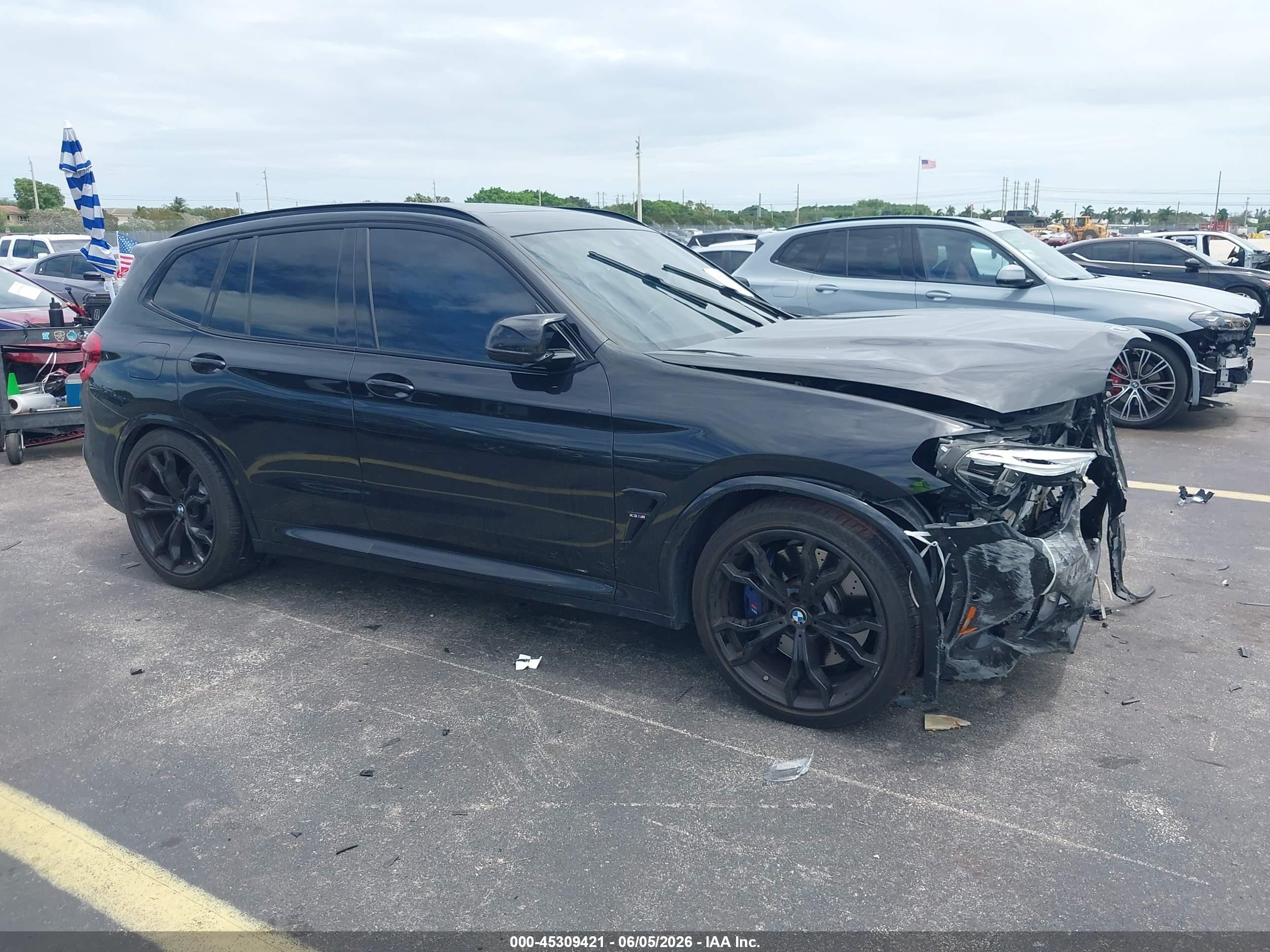 2020 BMW X3 M, VIN 5YMTS0C0XLLA57998 — All over