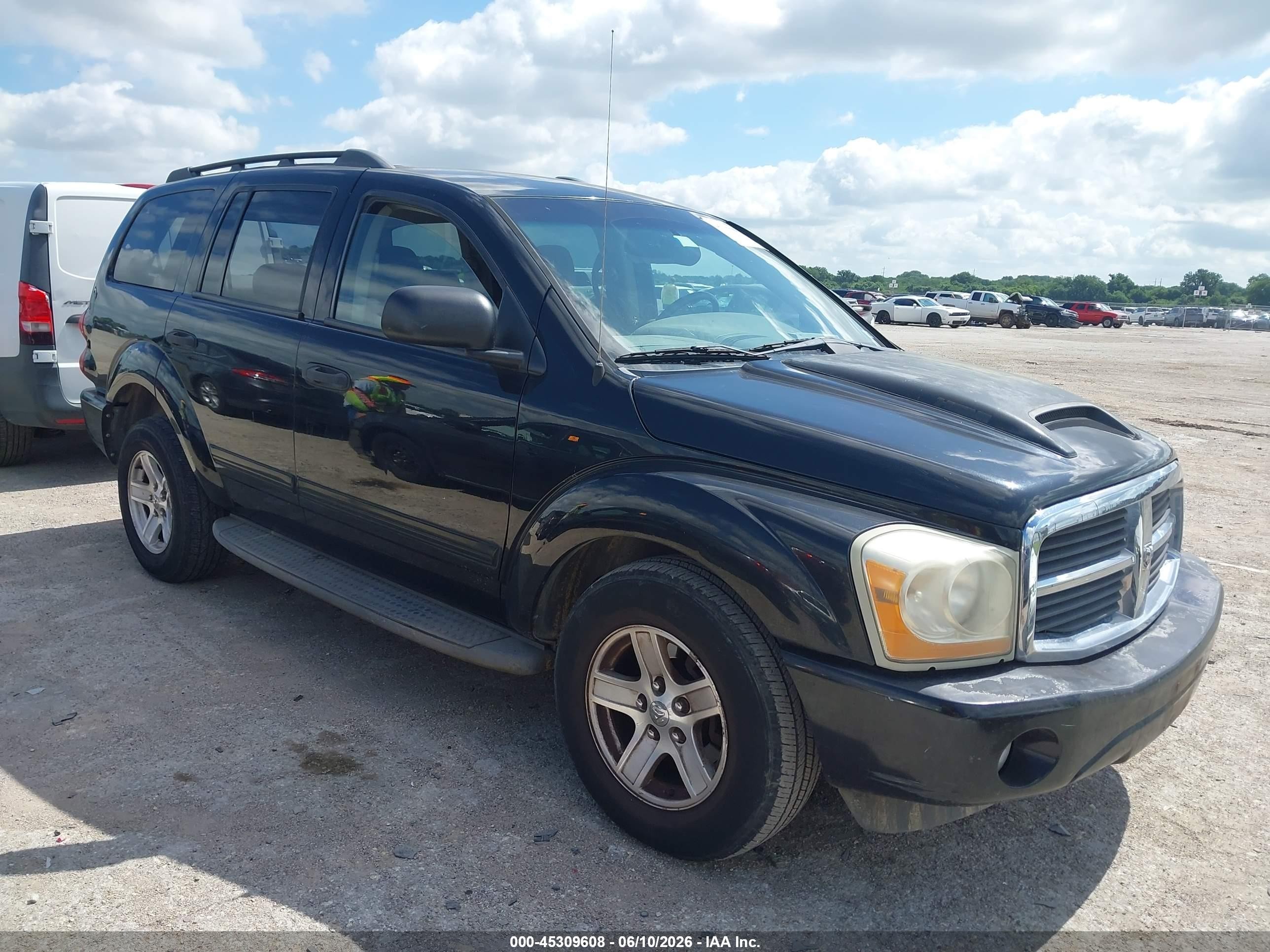 2004 Dodge Durango SLT, VIN 1D4HD48D34F222608 — Hail