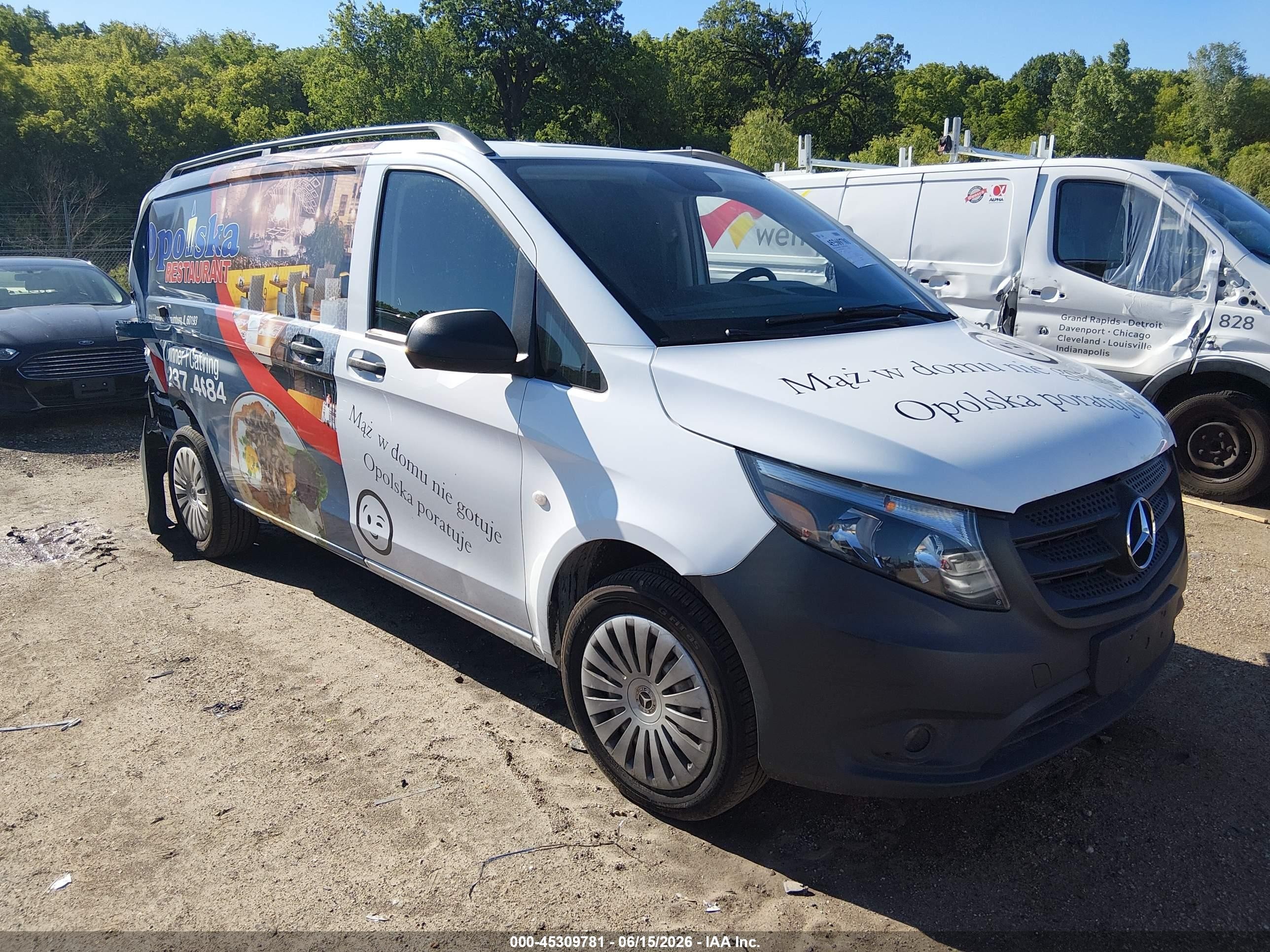 2020 Mercedes-Benz Metris Cargo, VIN WD3PG2EA5L3672138 — Rear end