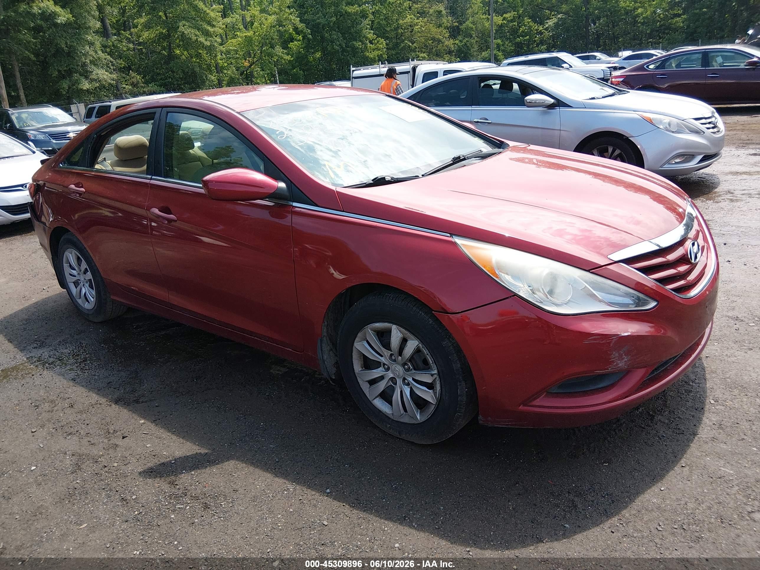 2012 Hyundai Sonata GLS, VIN 5NPEB4AC8CH503542 — Theft recovery