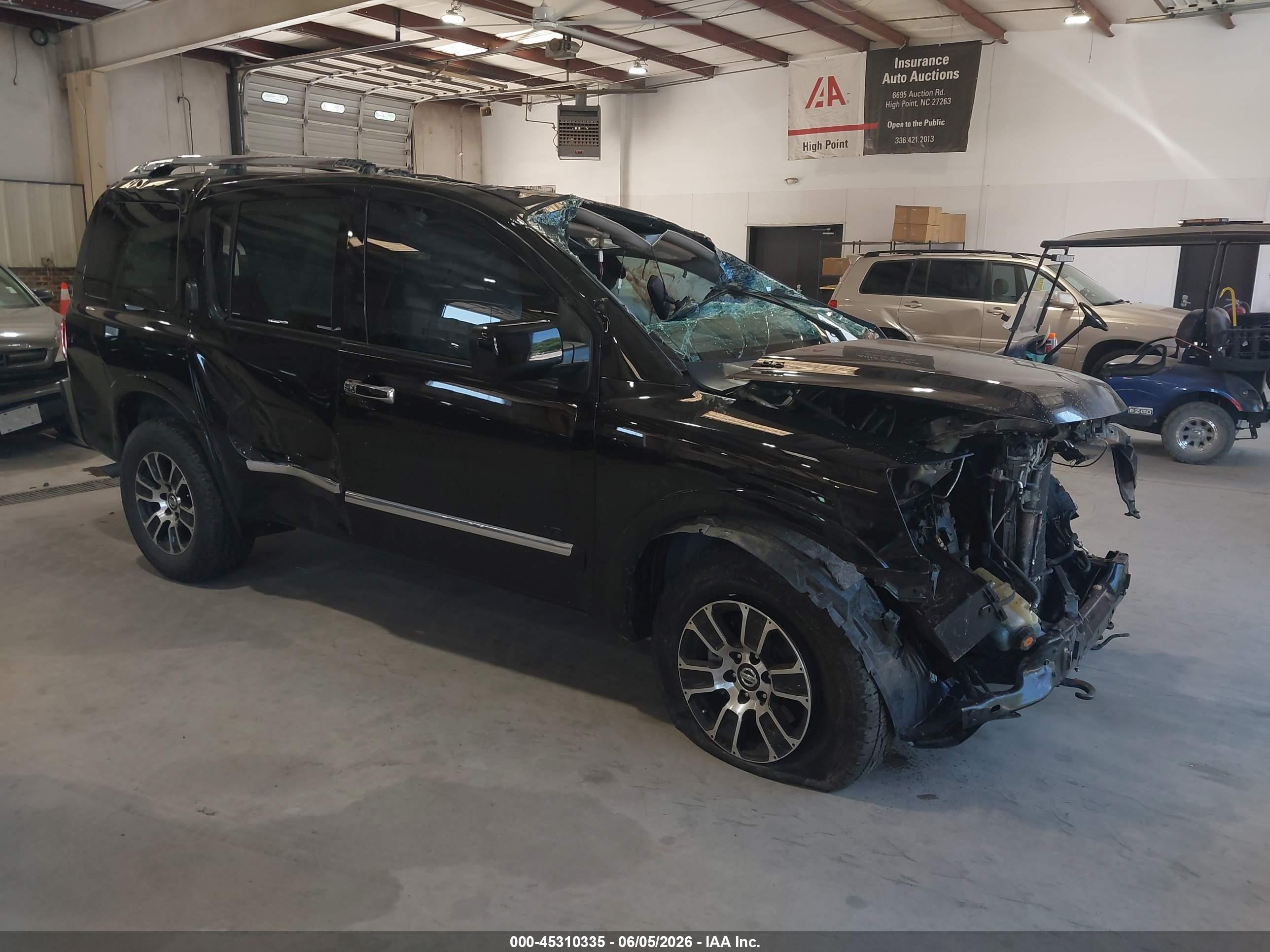 2014 Nissan Armada SL, VIN 5N1AA0ND2EN605396 — Rollover