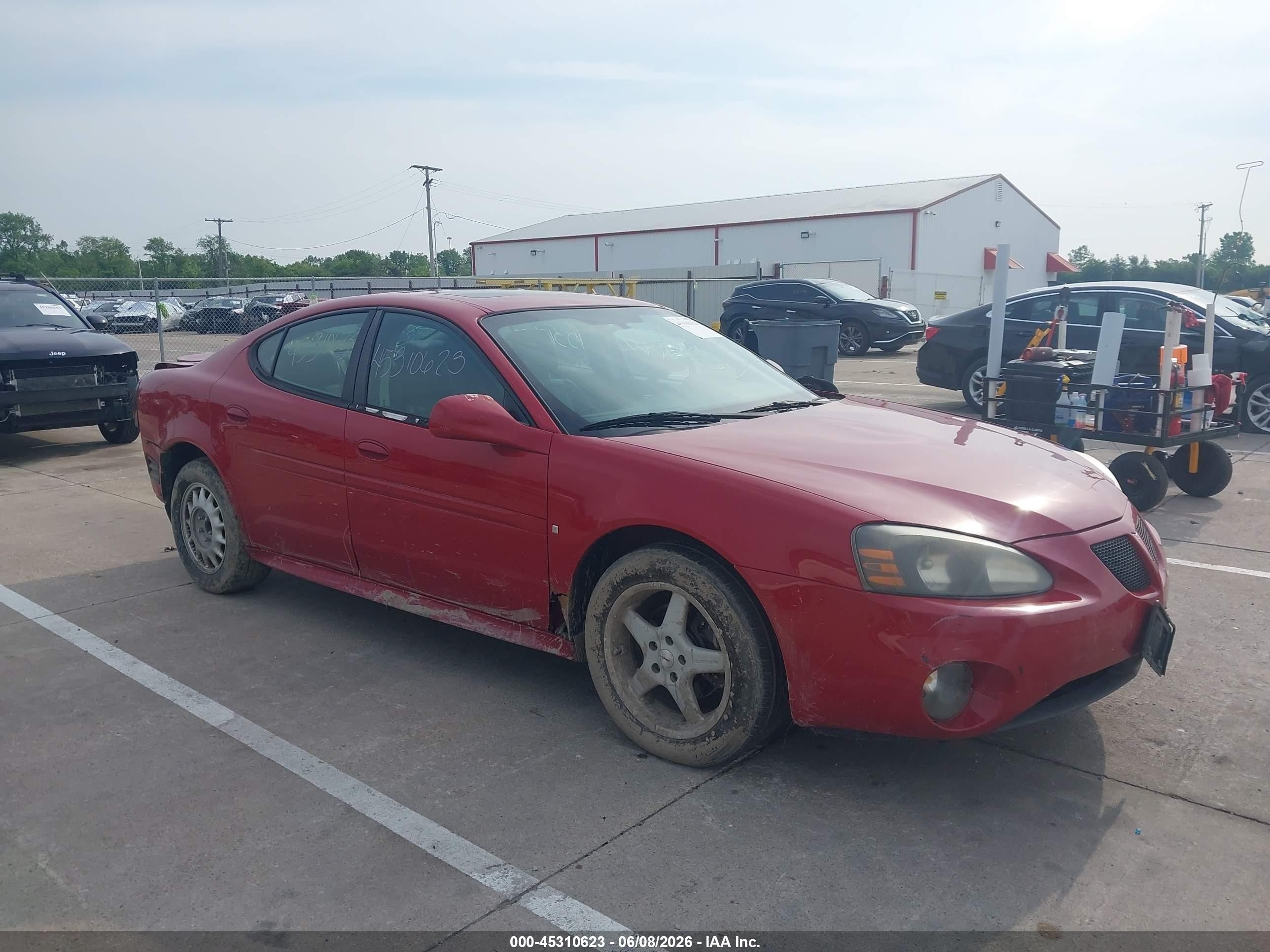 2007 Pontiac Grand Prix, VIN 2G2WP552771194901 — Rear end