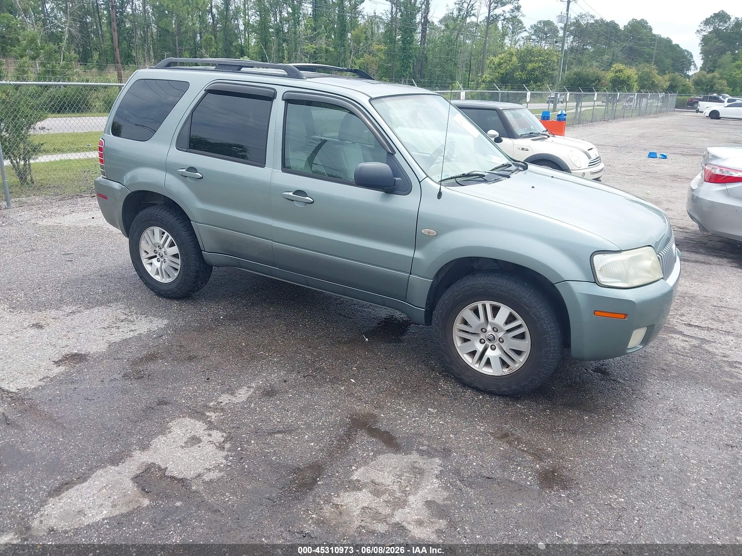 2006 Mercury Mariner Luxury, VIN 4M2CU56166KJ08564 — Normal wear