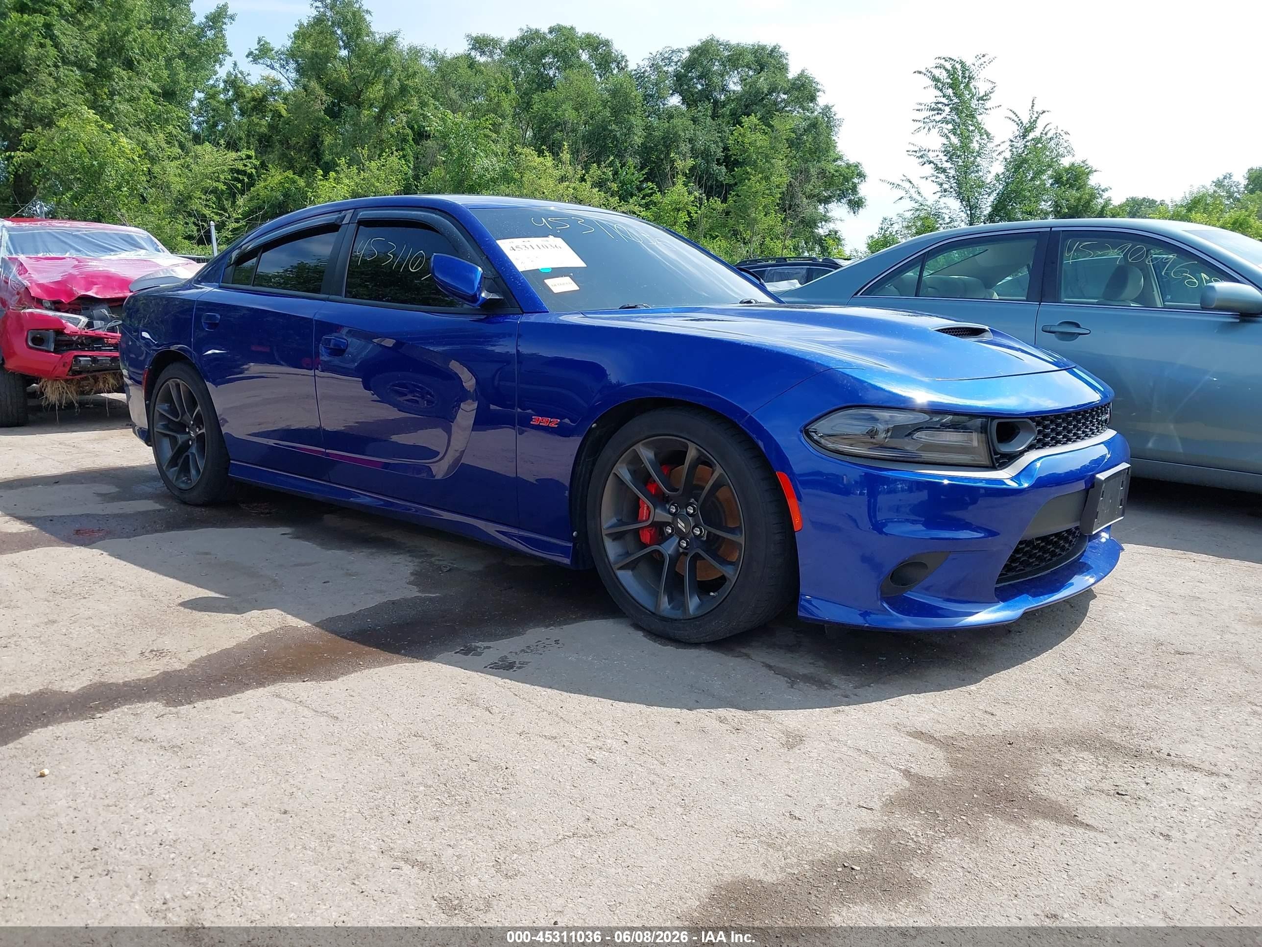 2021 Dodge Charger Scat Pack Widebody, VIN 2C3CDXGJXMH531611 — Fresh water flood