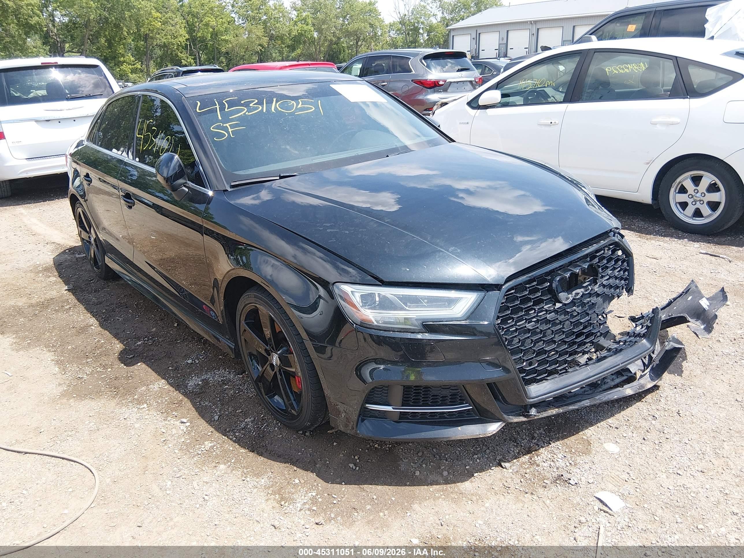 2020 Audi S3 S line Premium, VIN WAUB1GFF9LA004697 — Front end