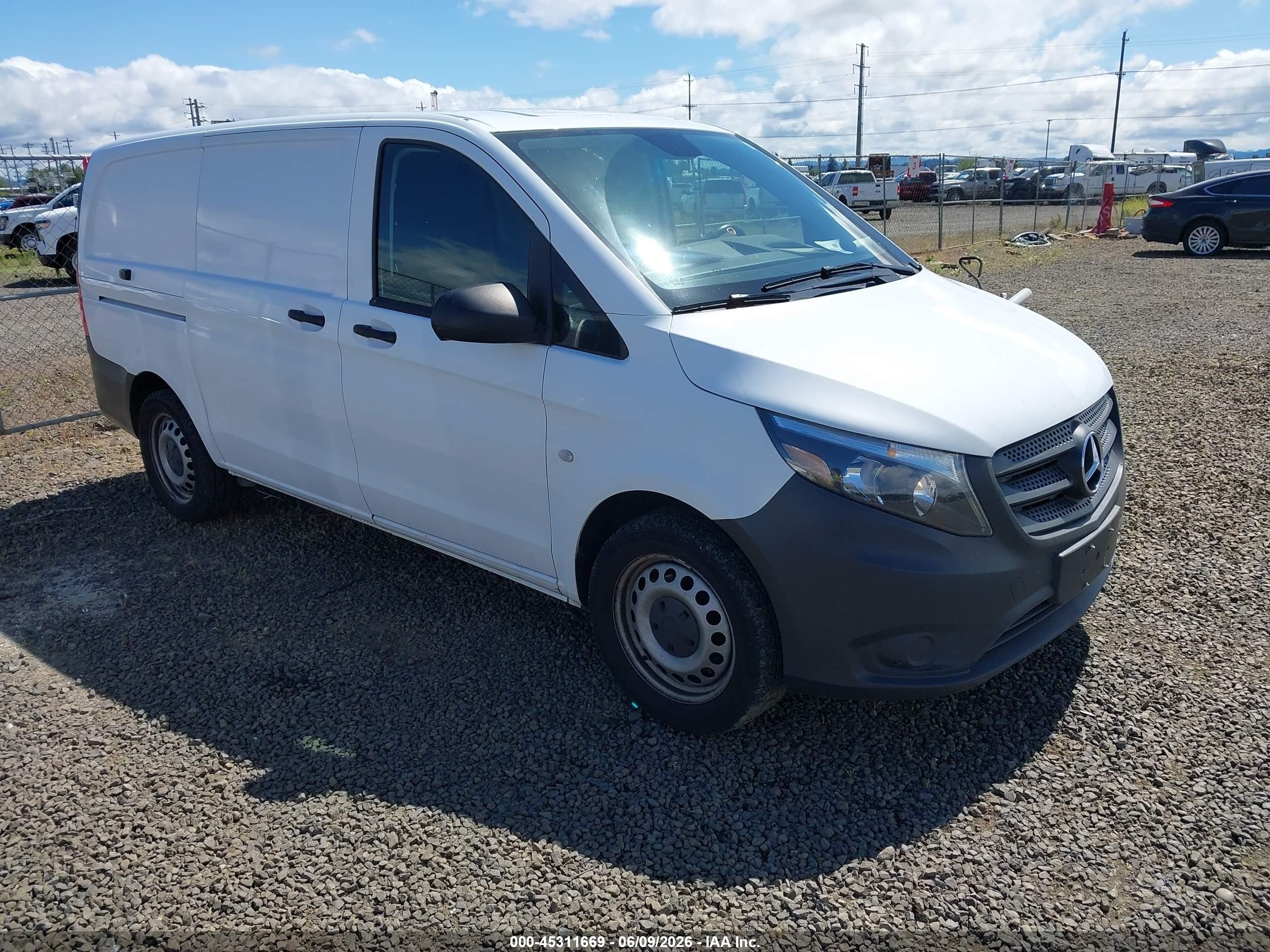 2019 Mercedes-Benz Metris Cargo, VIN WD3PG2EA2K3508344 — Normal wear