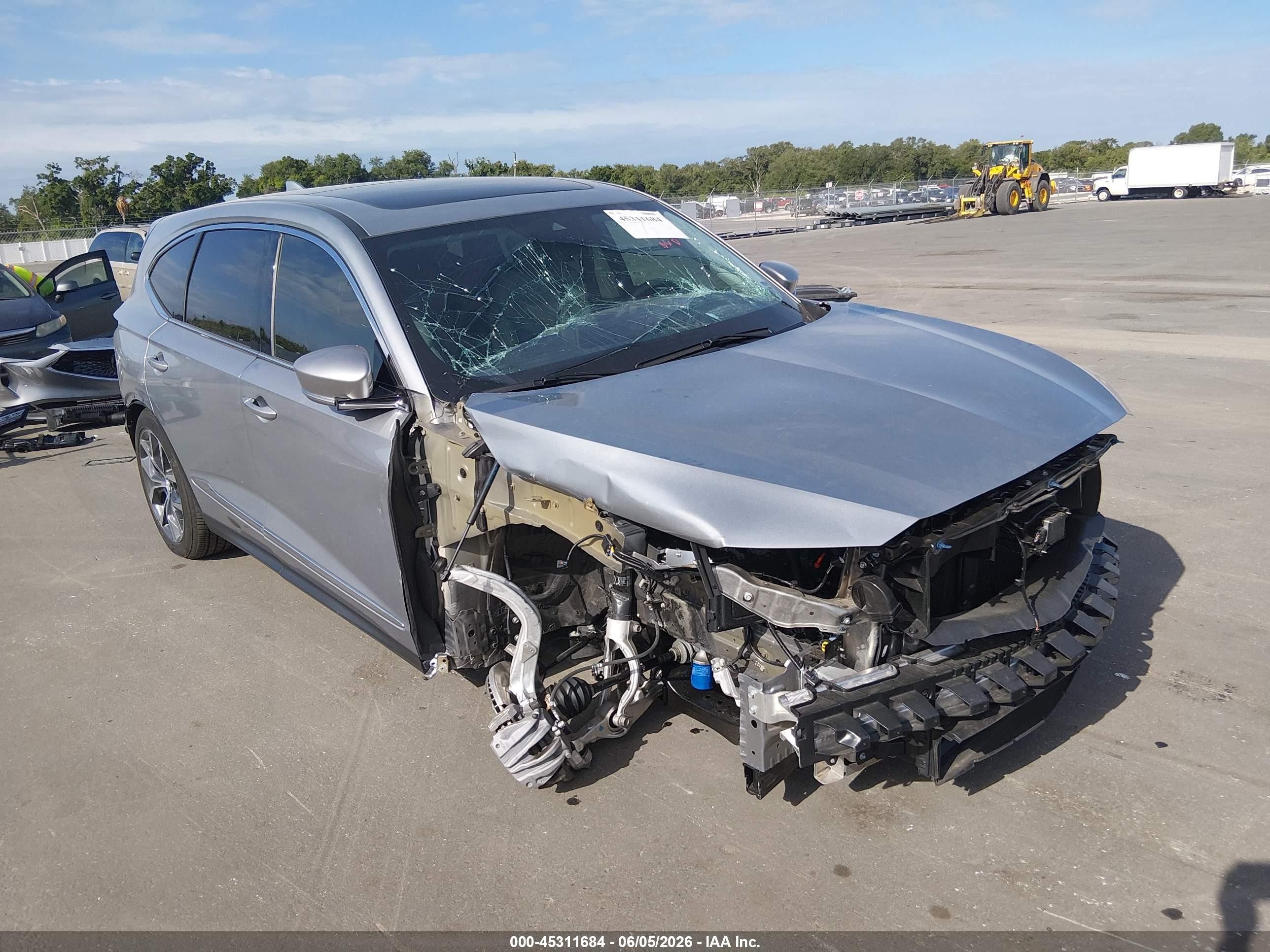 2024 Acura MDX Technology, VIN 5J8YD9H4XRL003293 — Undercarriage