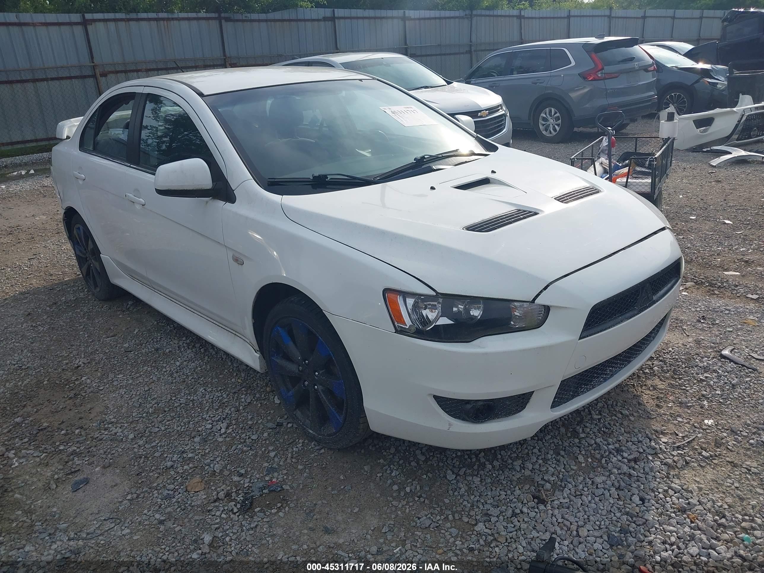 2014 Mitsubishi Lancer Ralliart, VIN JA32V6FVXEU004247 — Normal wear