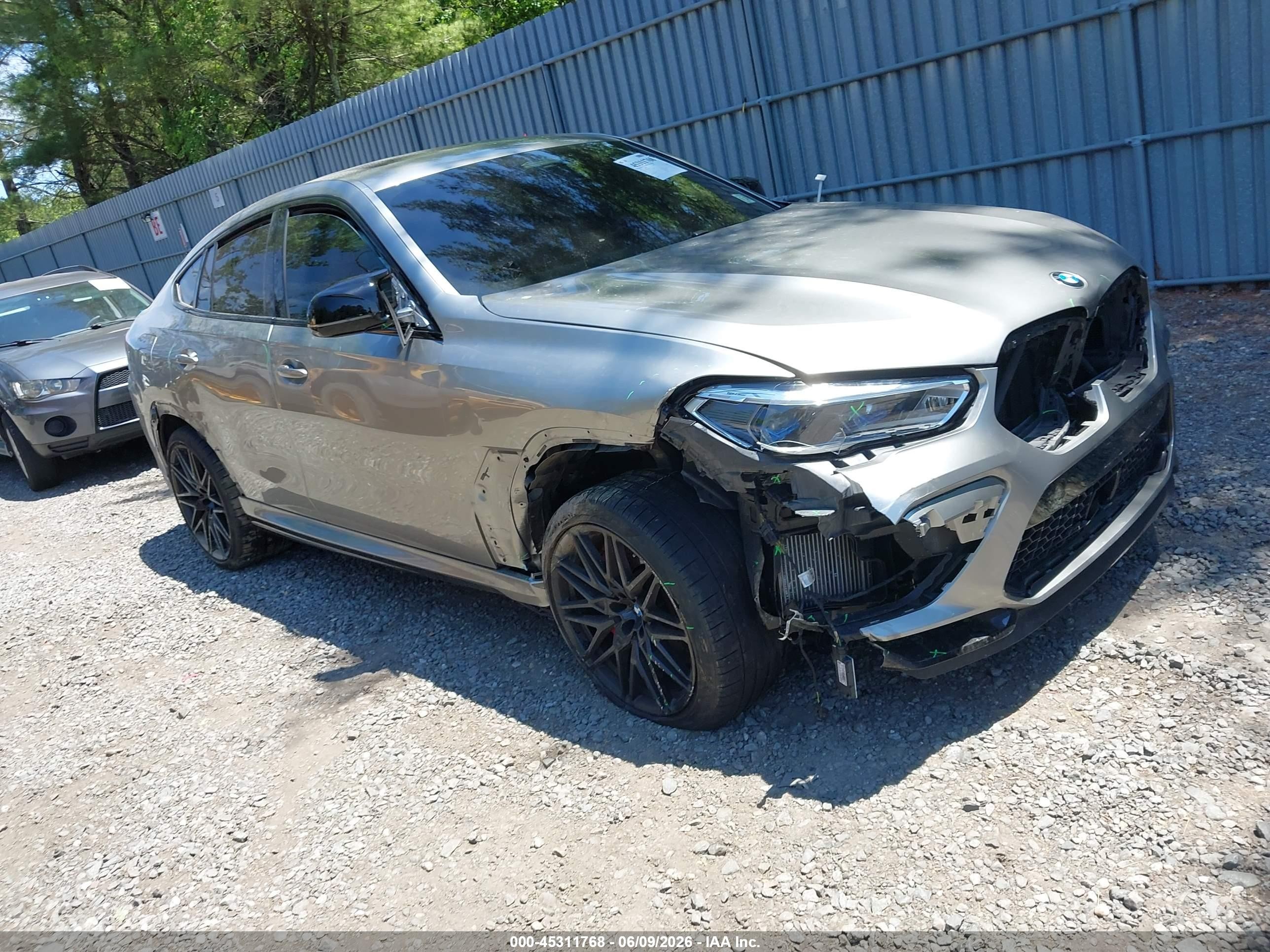 2021 BMW X6 M, VIN 5YMCY0C06M9F58271 — Theft recovery