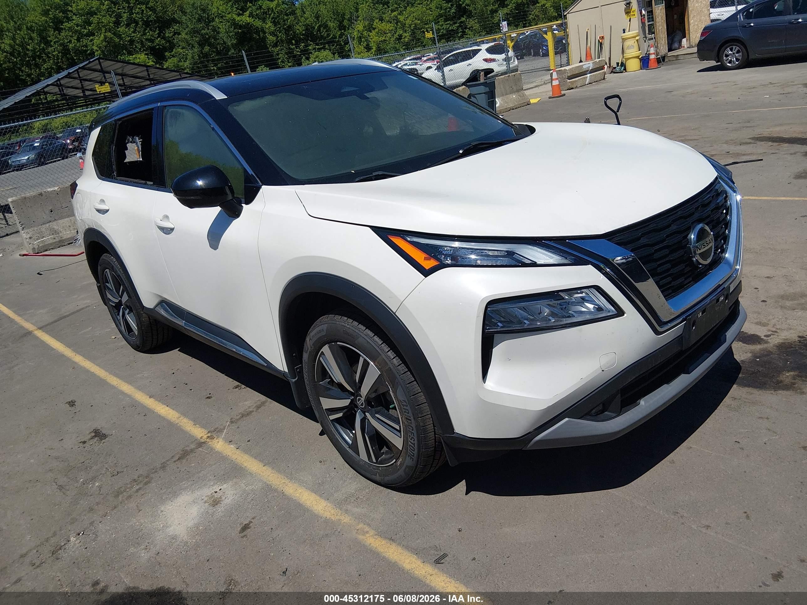 2021 Nissan Rogue SL, VIN JN8AT3CB5MW231428 — Burn