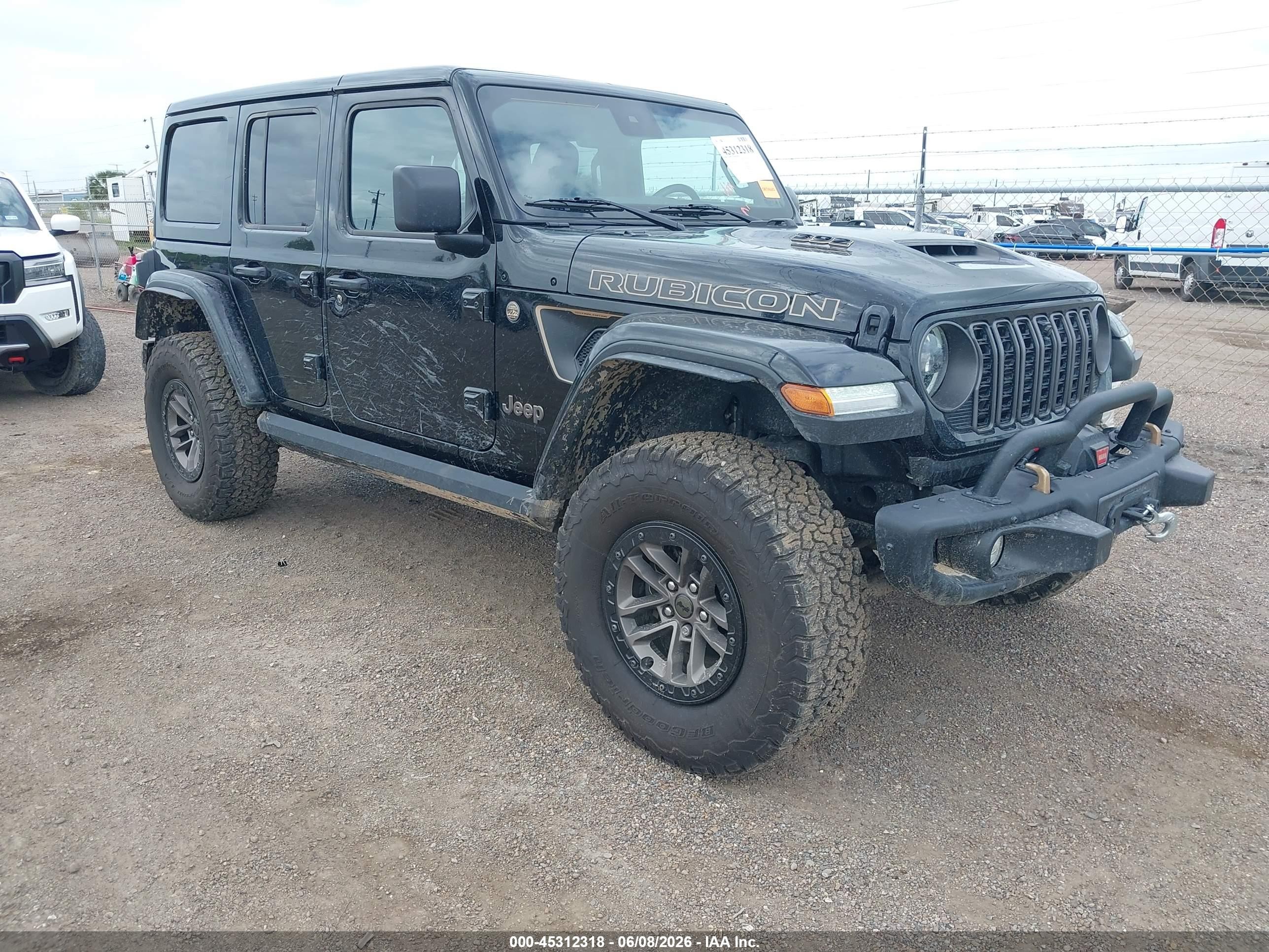 2024 Jeep Wrangler Rubicon 392 Final Edition, VIN 1C4RJXSJ2RW328761 — После угона
