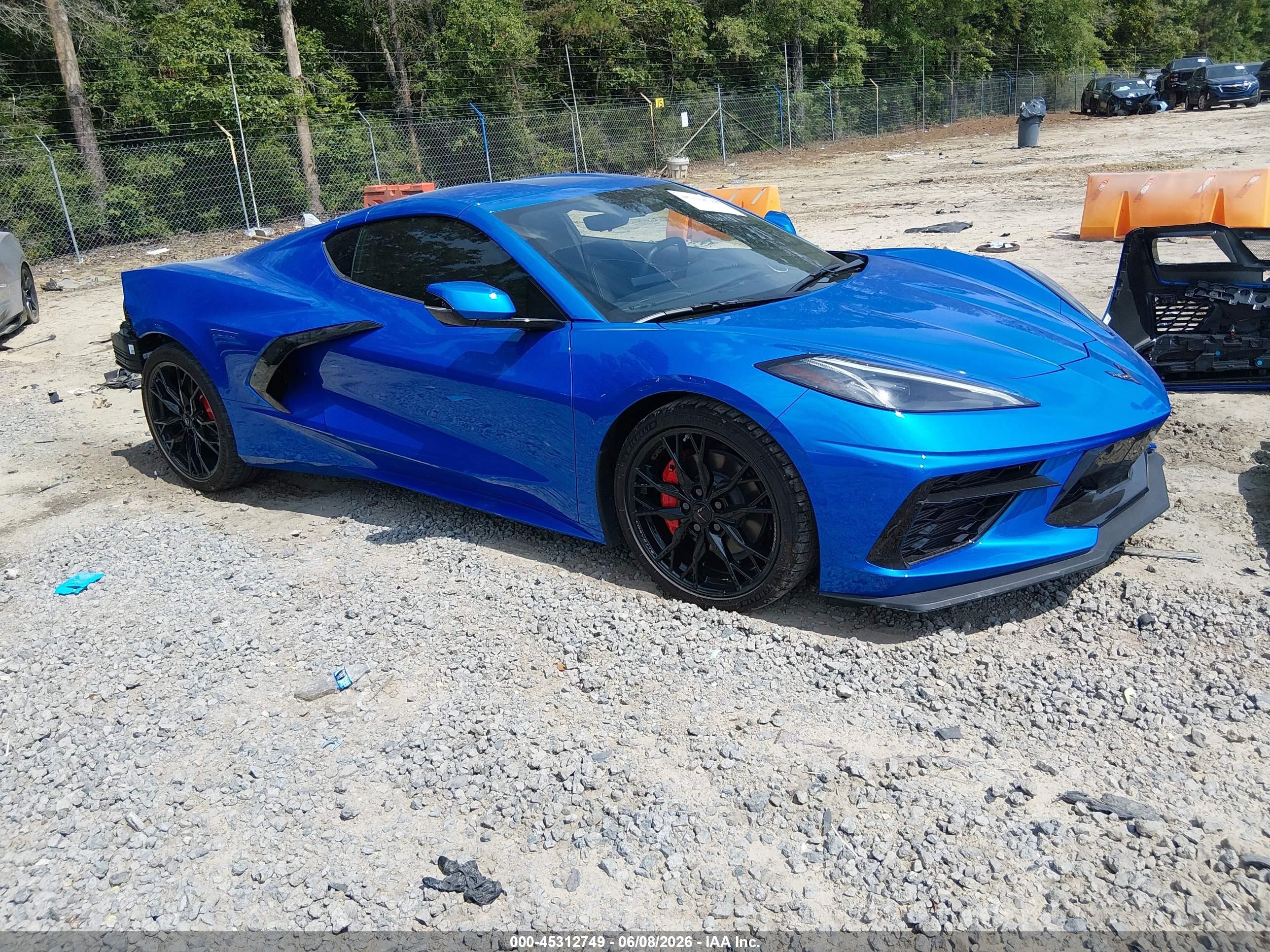 2025 Chevrolet Corvette 1LT, VIN 1G1YA2D45S5112249 — Rear end
