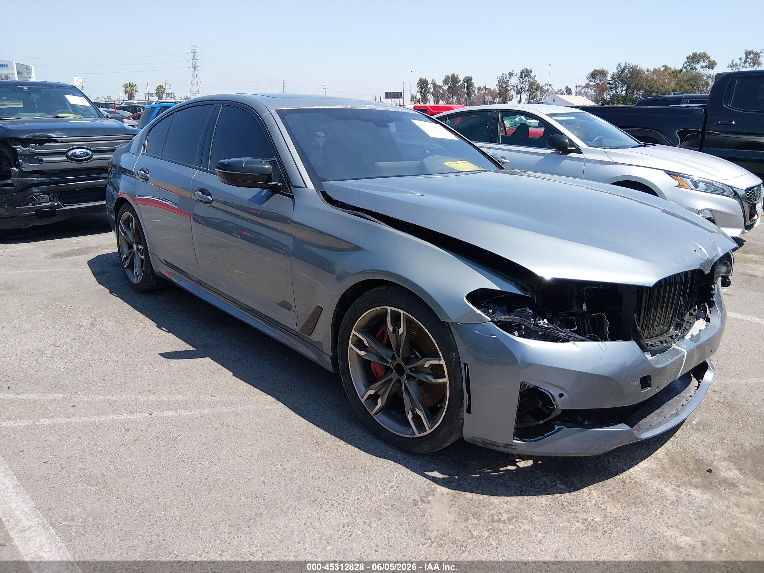 2023 BMW 5 Series M550i xDrive, VIN WBA13BK03PCN80581 — Front end
