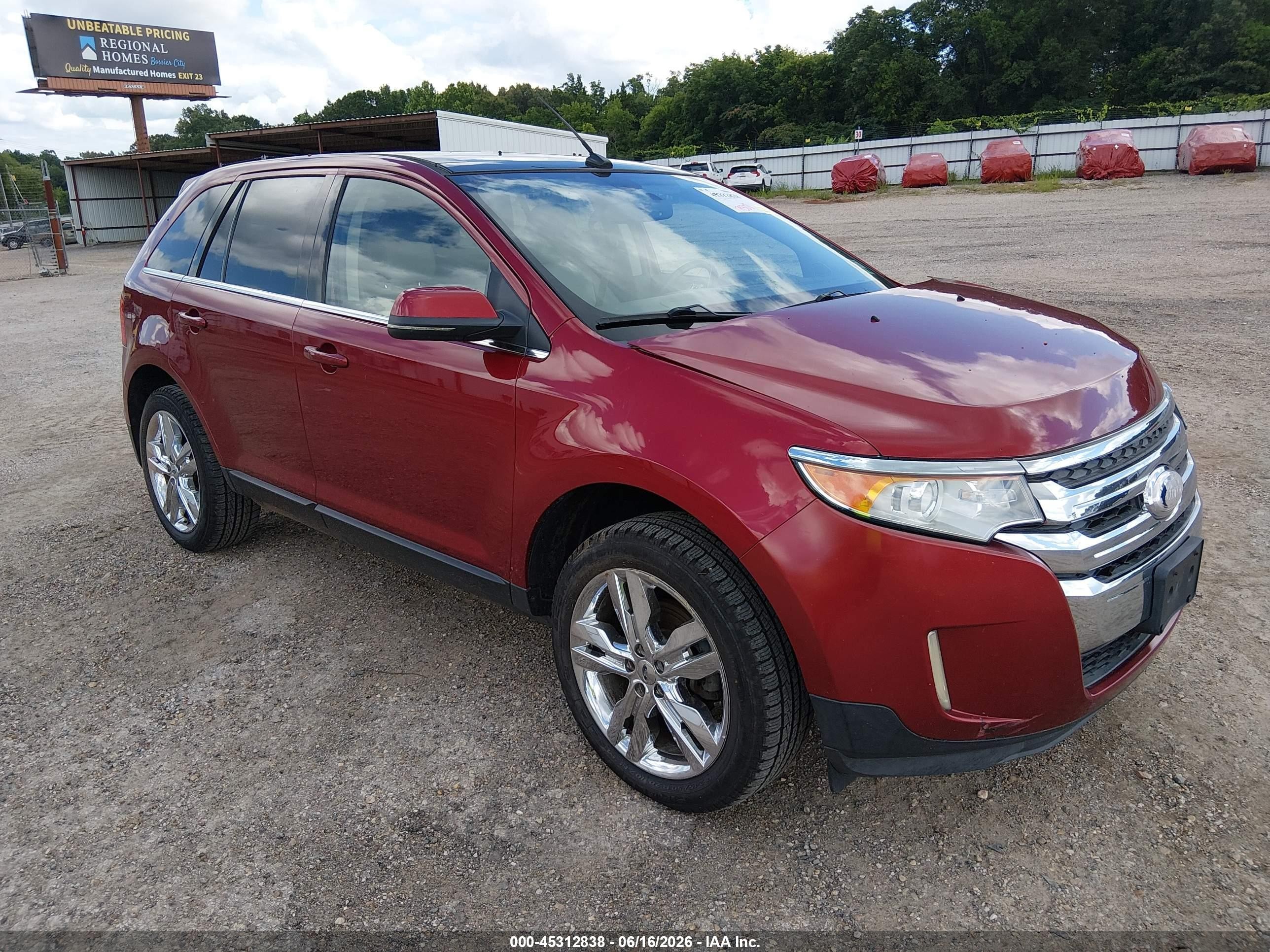 2013 Ford Edge Limited, VIN 2FMDK3KC9DBB06208 — Front end