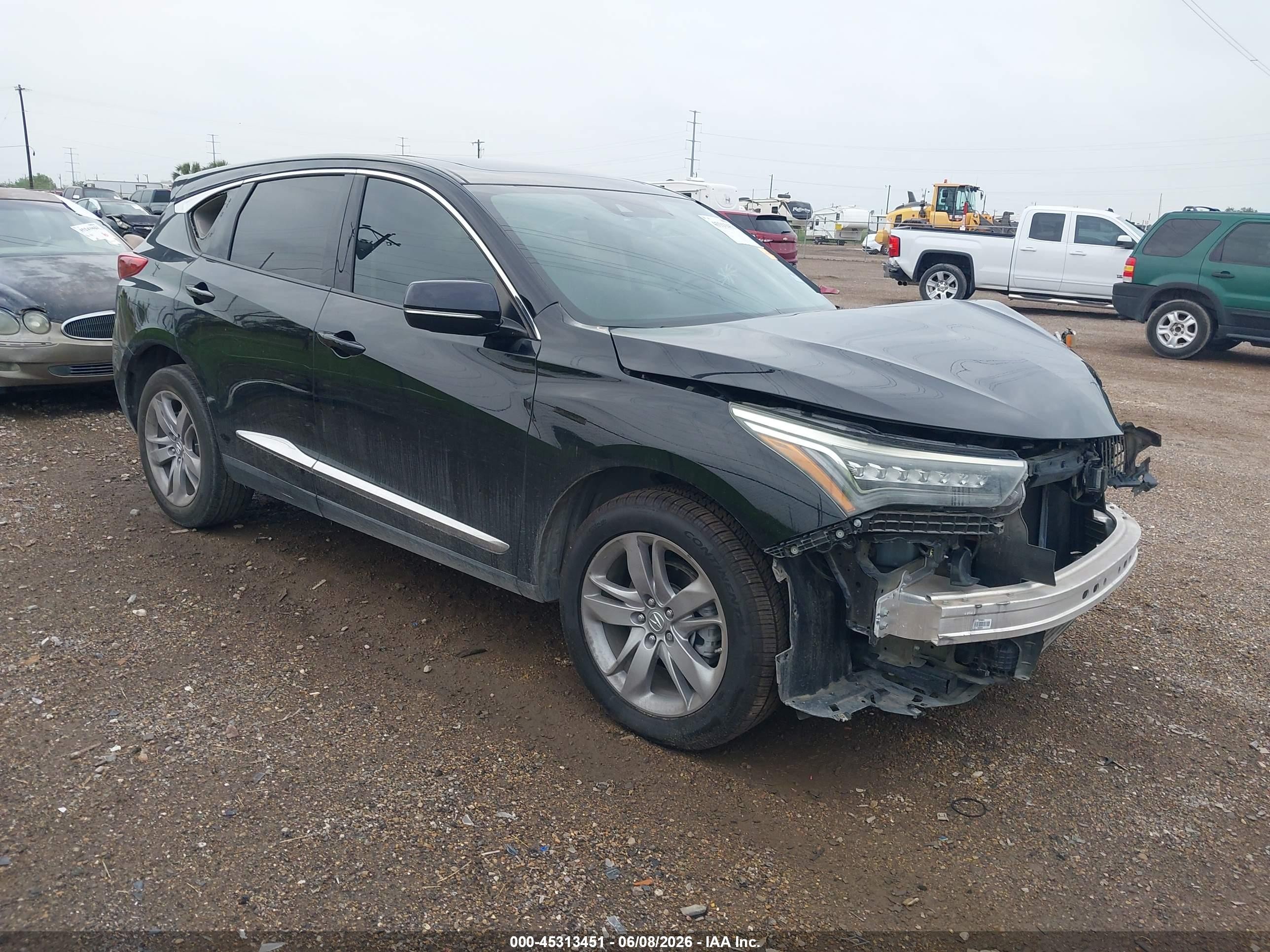 2021 Acura RDX Advance, VIN 5J8TC1H73ML007896 — Front end