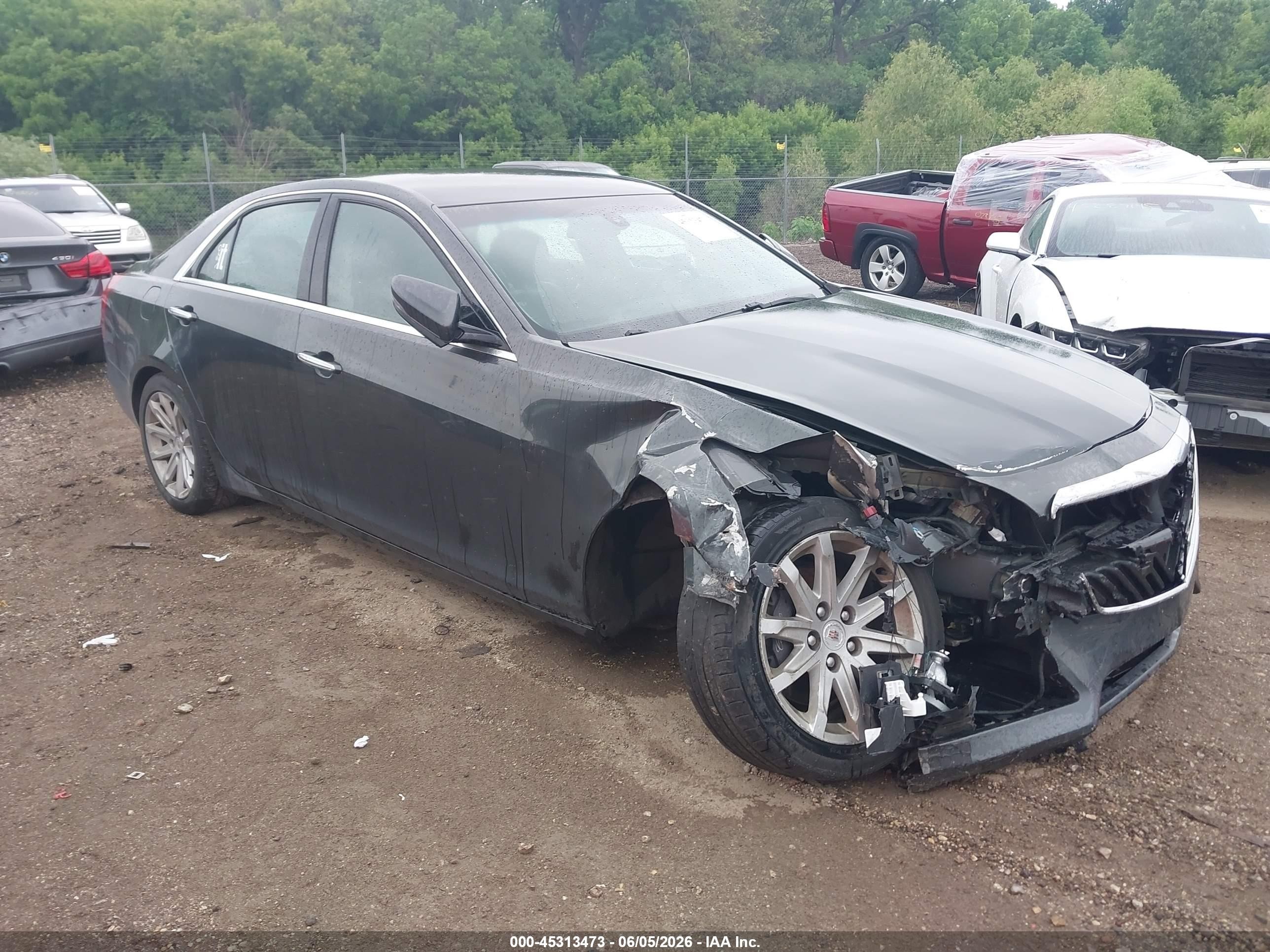 2014 Cadillac CTS AWD, VIN 1G6AW5SX9E0128497 — Перед
