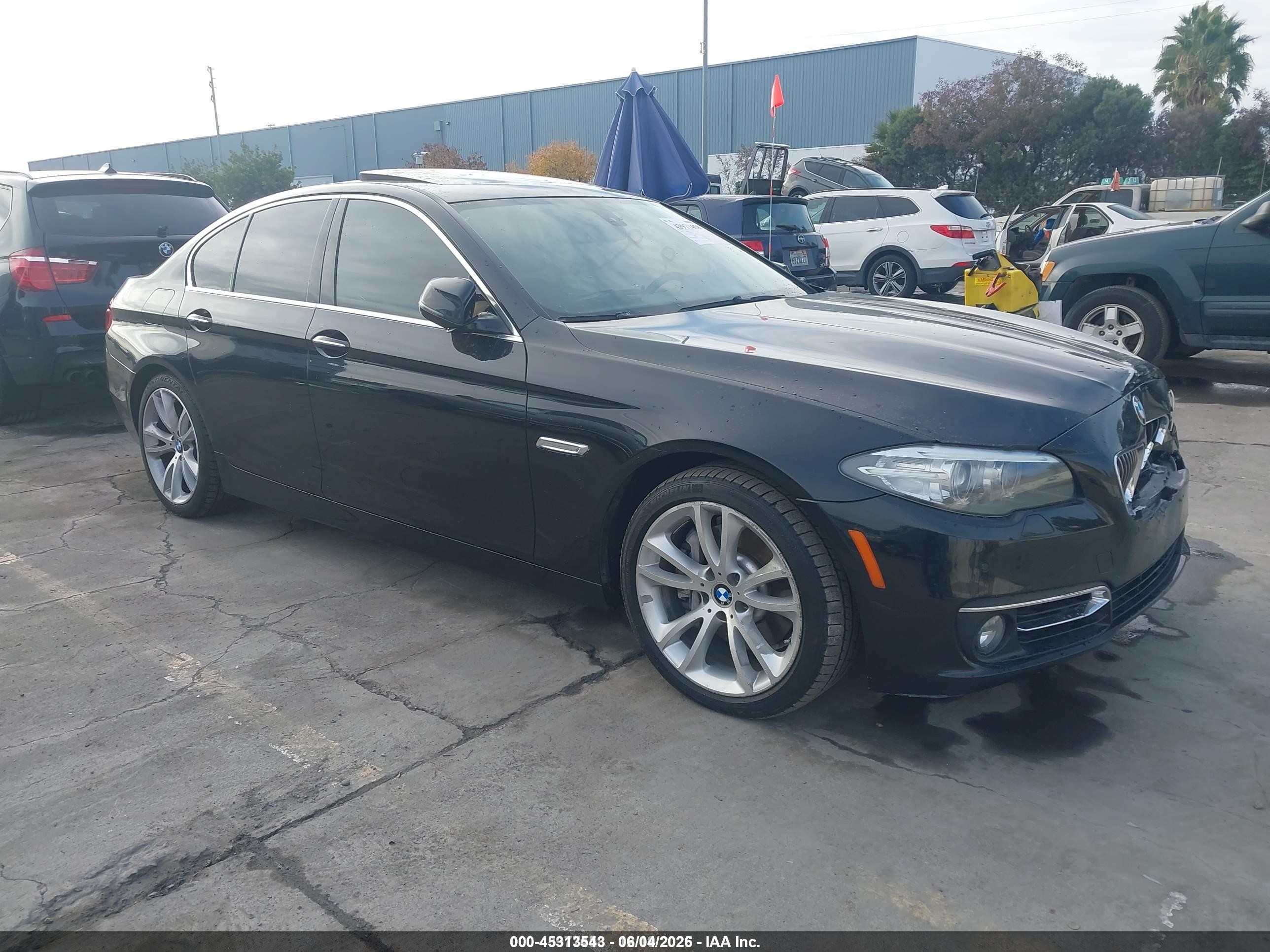 2014 BMW 5 Series 535i, VIN WBA5B1C50ED479546 — Front end