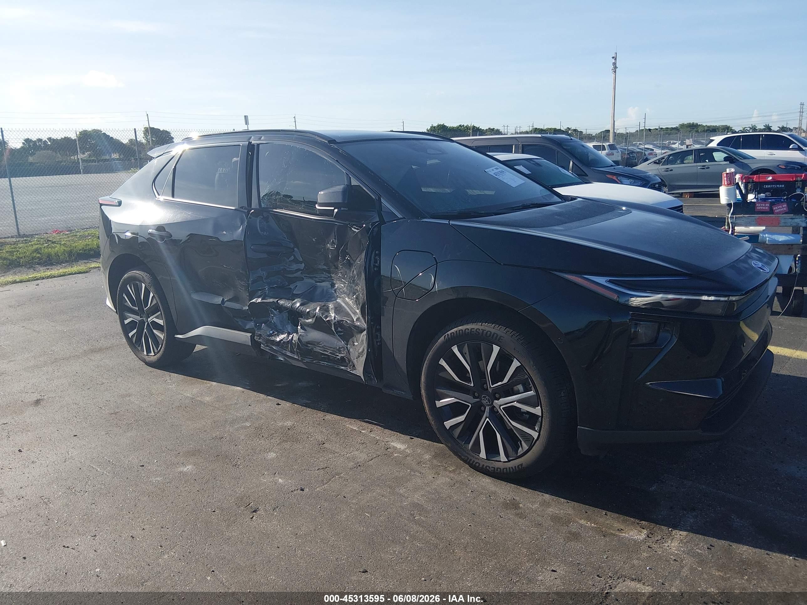 2026 Toyota bZ Limited, VIN JTMBCAEB9TA003882 — Side