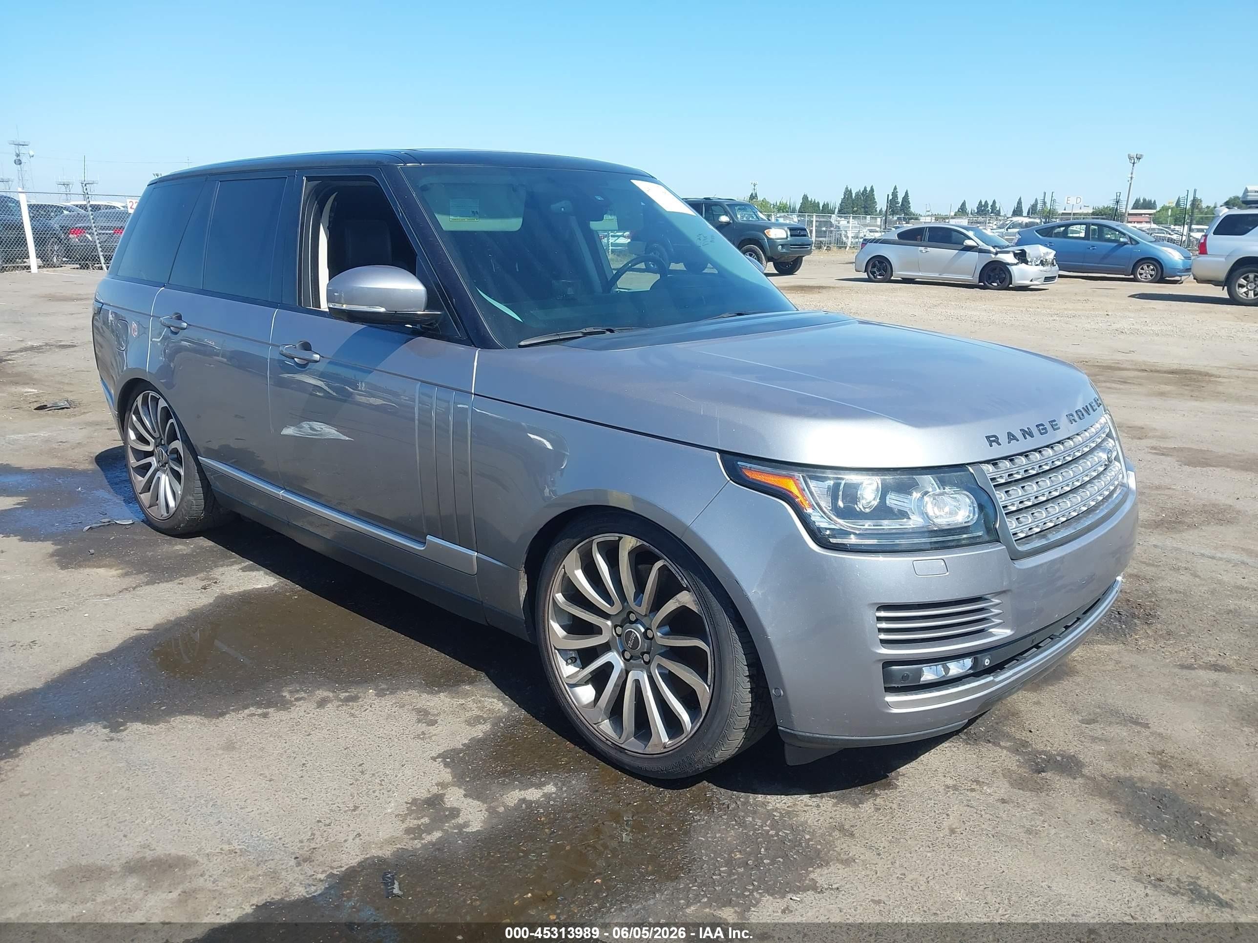2013 Land Rover Range Rover HSE, VIN SALGS2DF8DA117529 — Mechanical