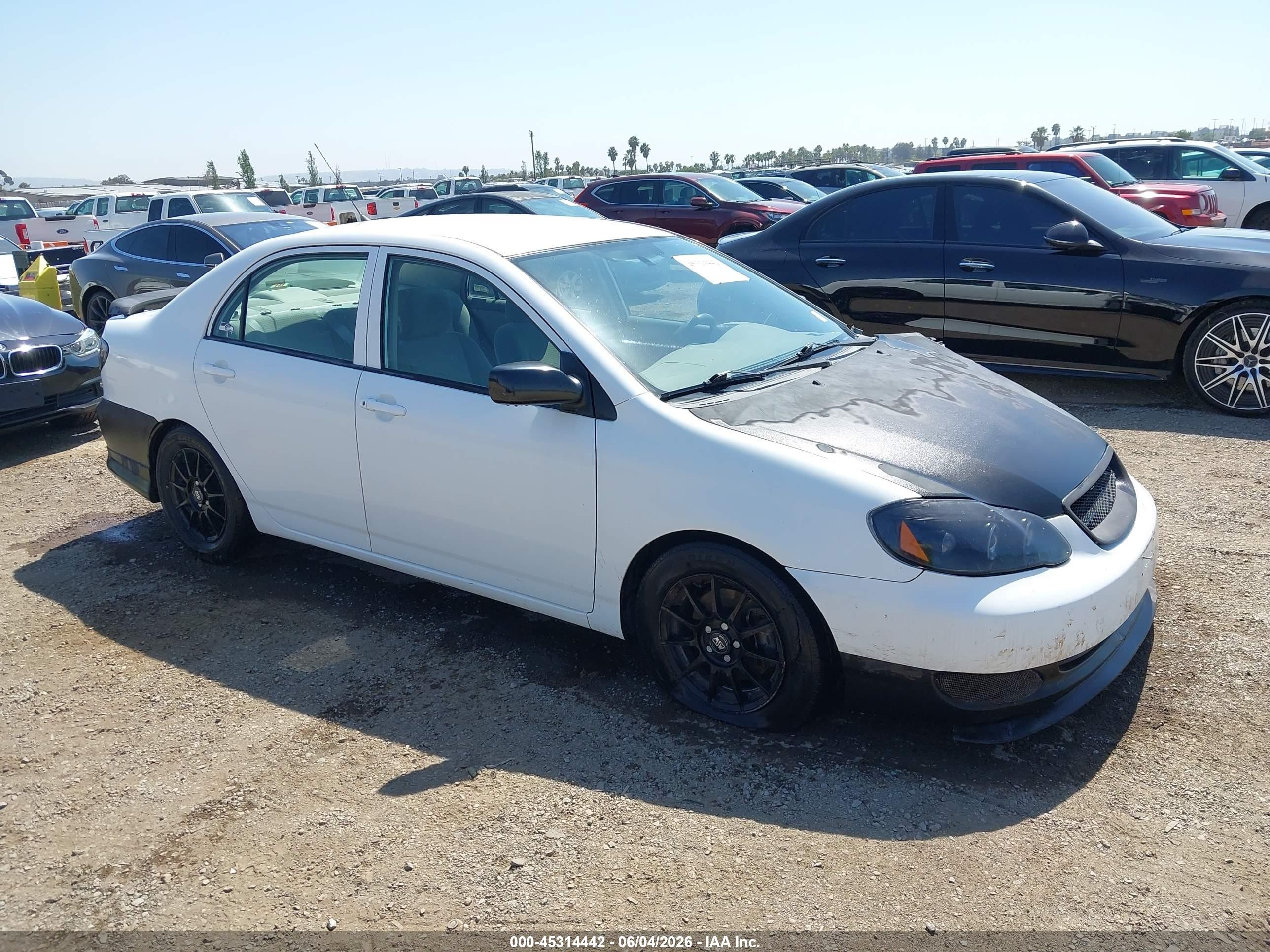 2006 Toyota Corolla S, VIN 1NXBR32E76Z623217 — Normal wear