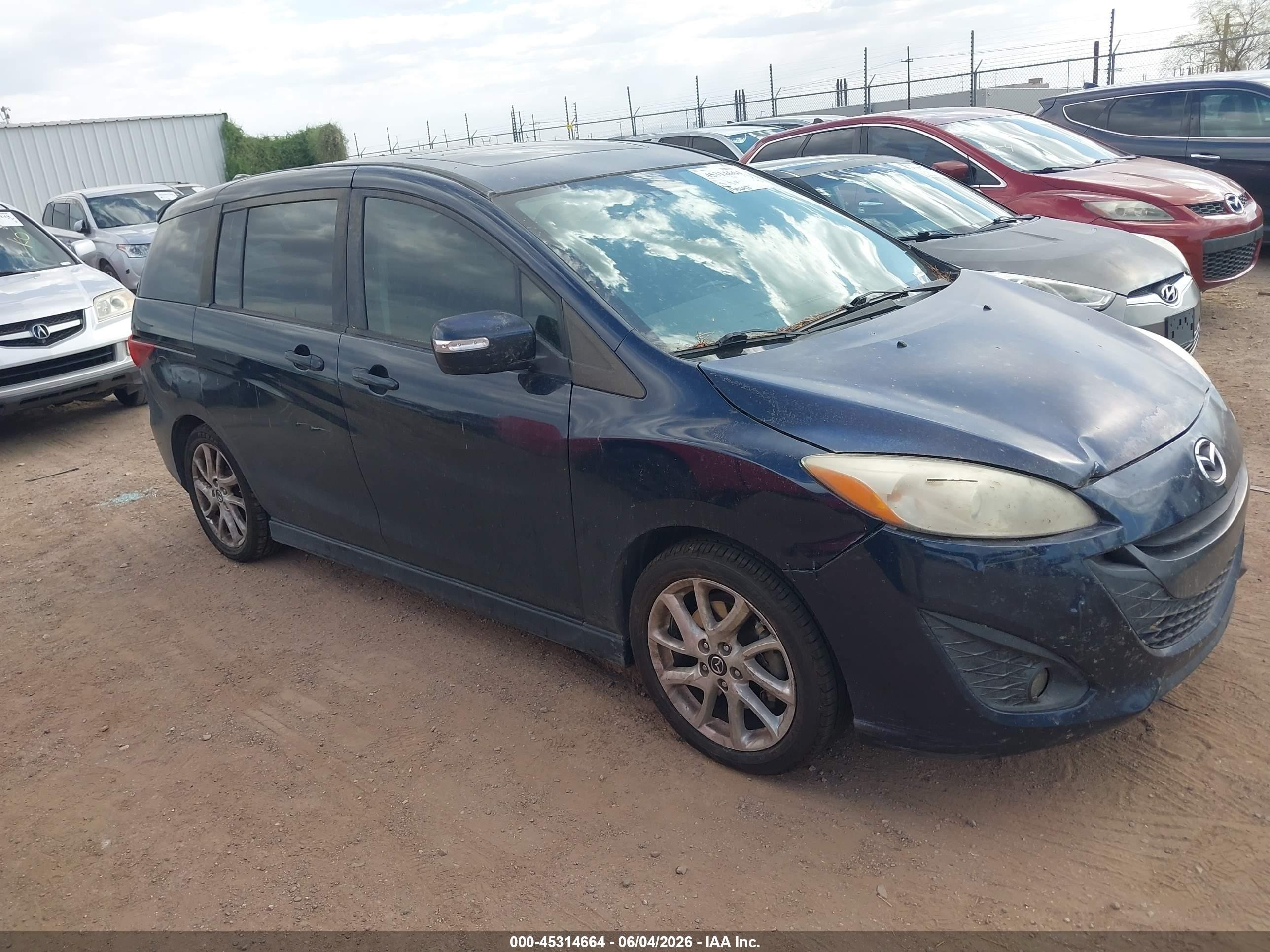 2015 Mazda 5 Grand Touring, VIN JM1CW2DL6F0179519 — Normal wear
