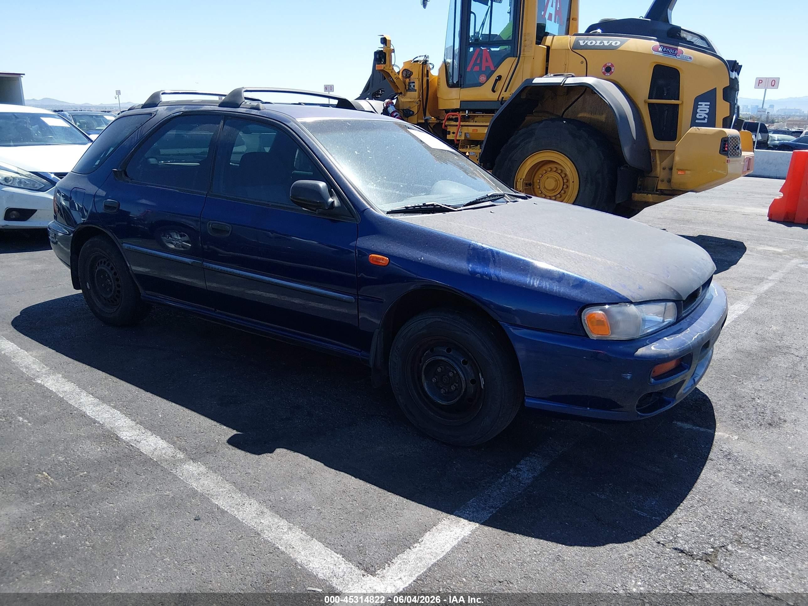 2000 Subaru Impreza L, VIN JF1GF4359YH800505 — Normal wear