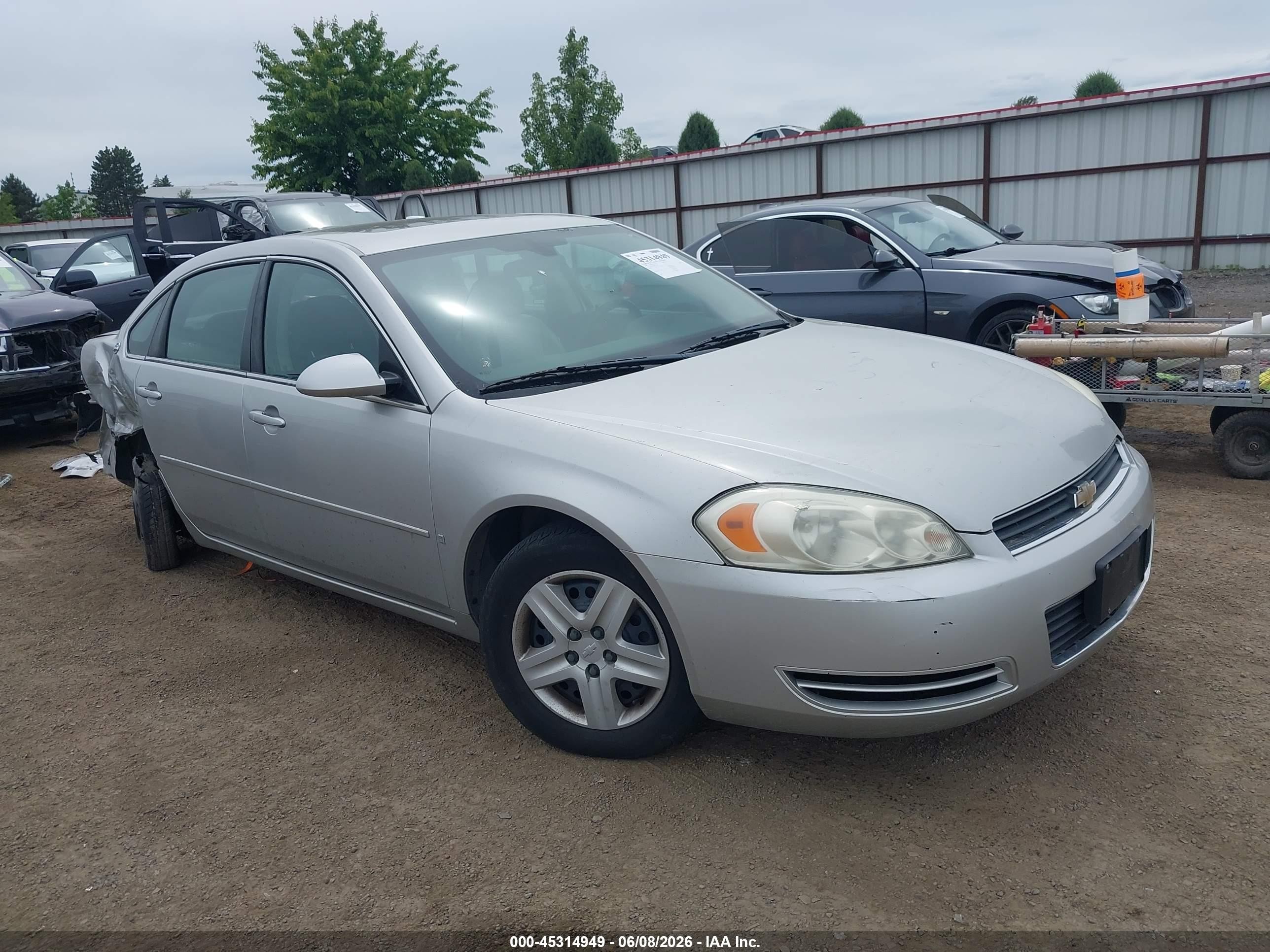 2006 Chevrolet Impala LT 3.5L, VIN 2G1WT58K669361146 — Rear end