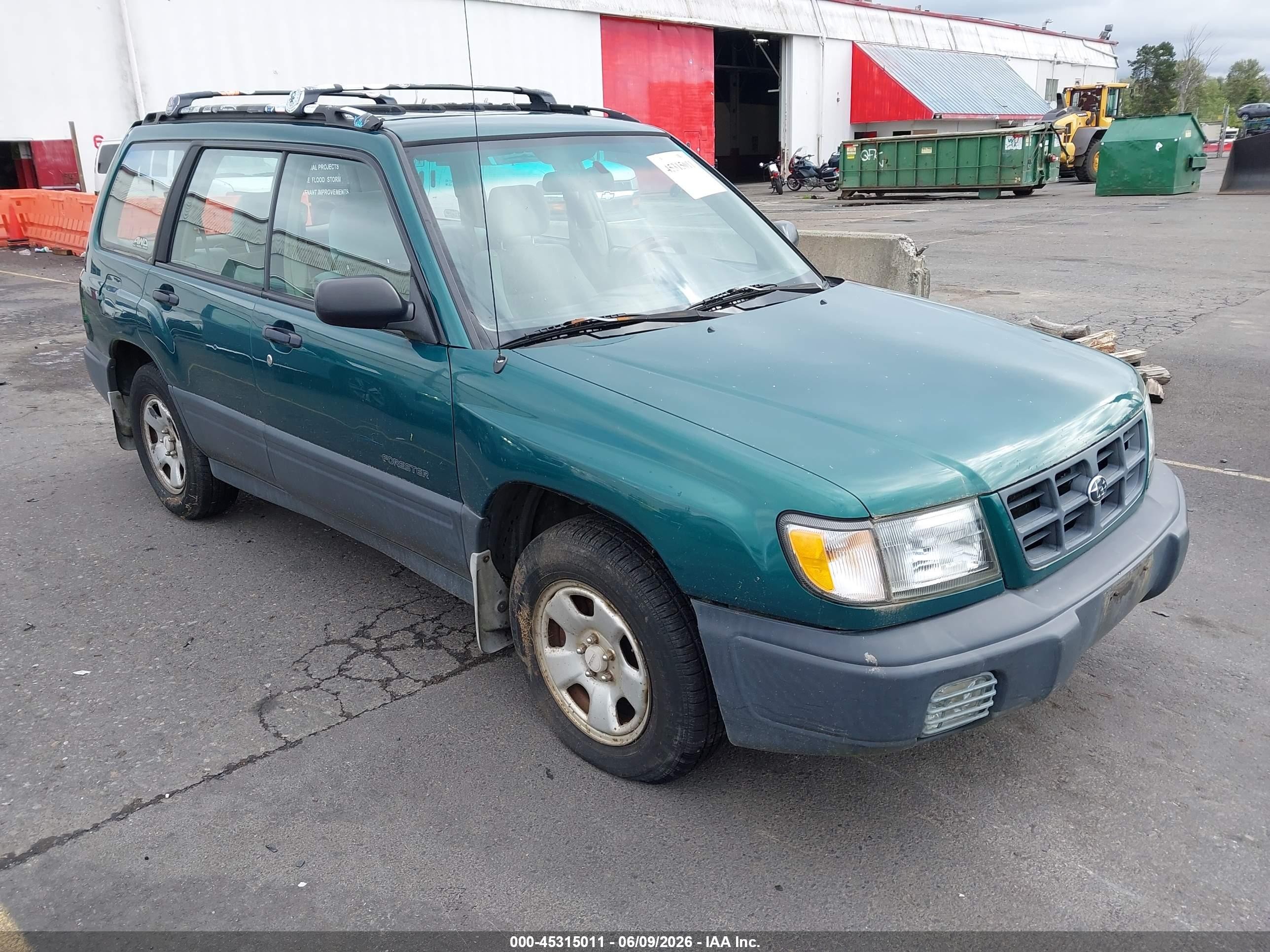 2000 Subaru Forester L, VIN JF1SF635XYH721222 — Обычный износ