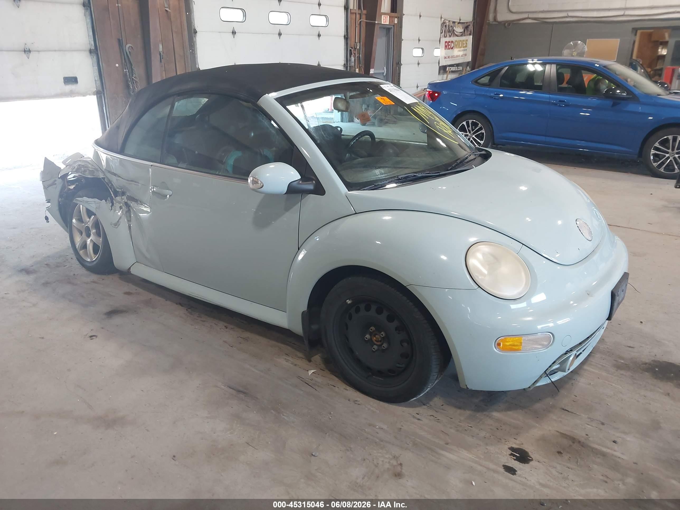 2004 Volkswagen Beetle GLS Turbo, VIN 3VWCD31Y64M333004 — Biohazard / chemical