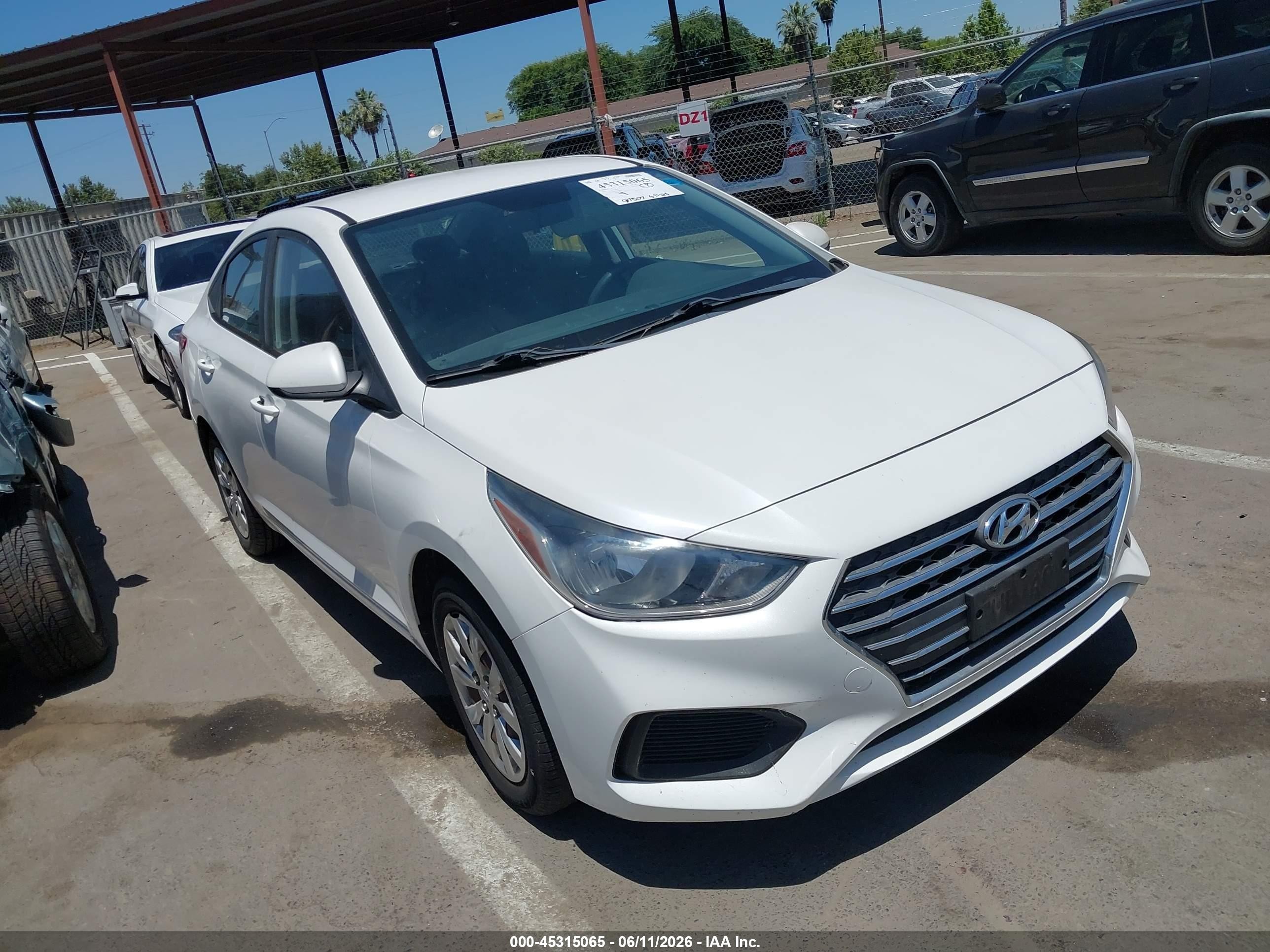 2019 Hyundai Accent SE, VIN 3KPC24A39KE058626 — Normal wear
